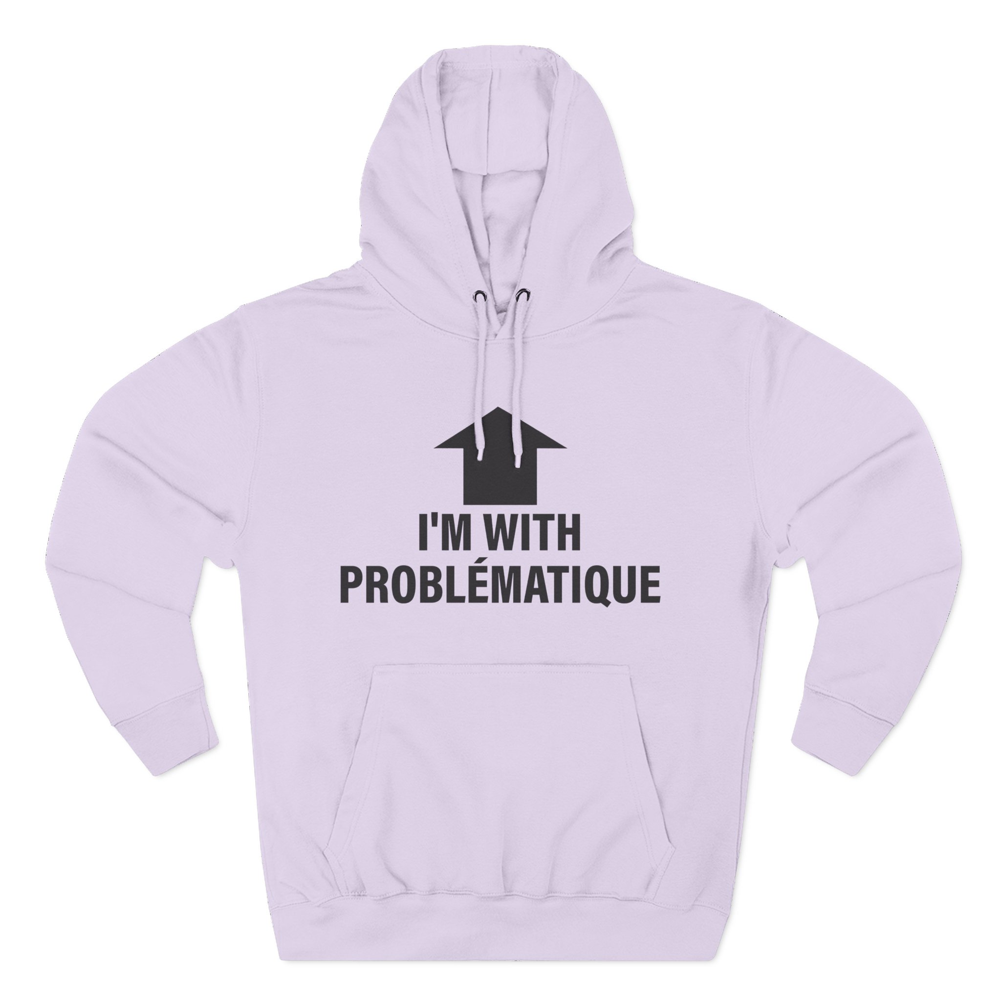 Kim Petras I’m With Problématique Three-Panel Fleece Hoodie