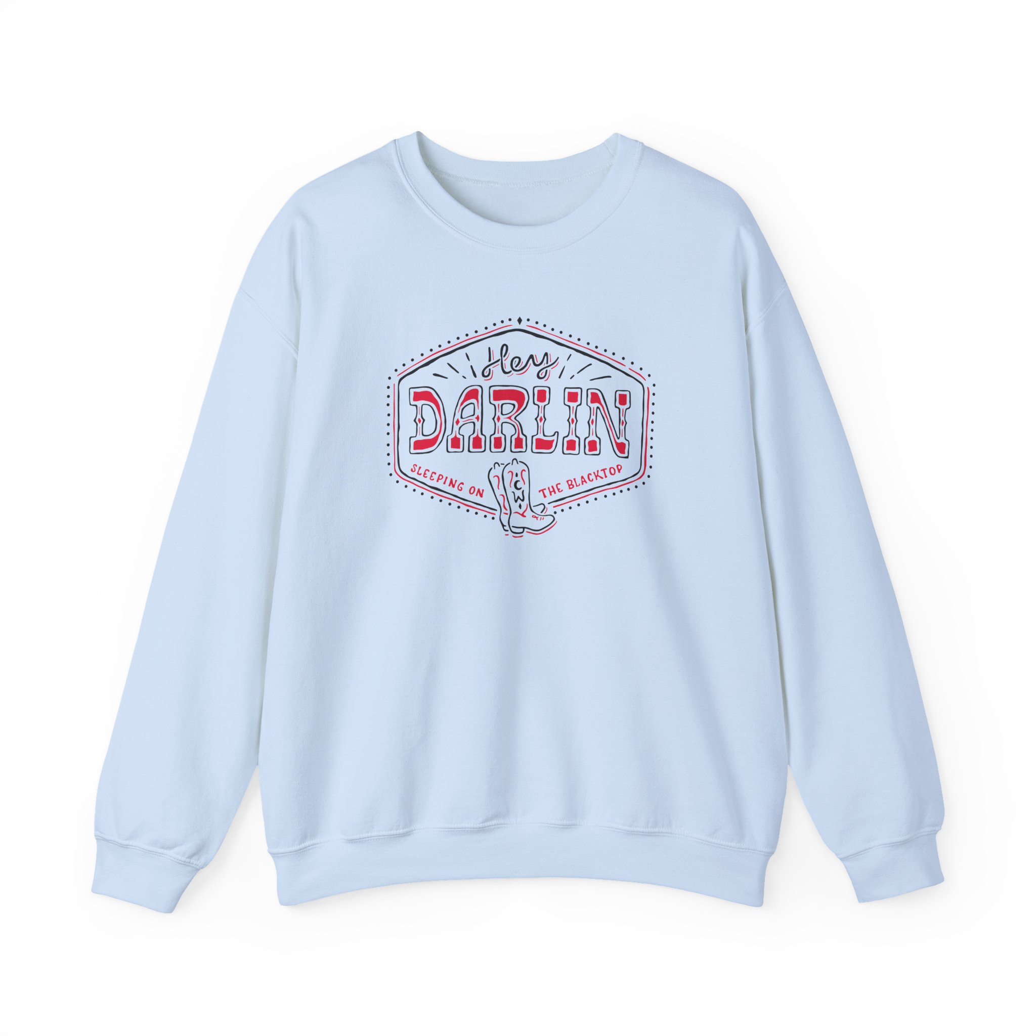 Colter Wall Hey Darlin Unisex Heavy Blendâ„¢ Crewneck Sweatshirt