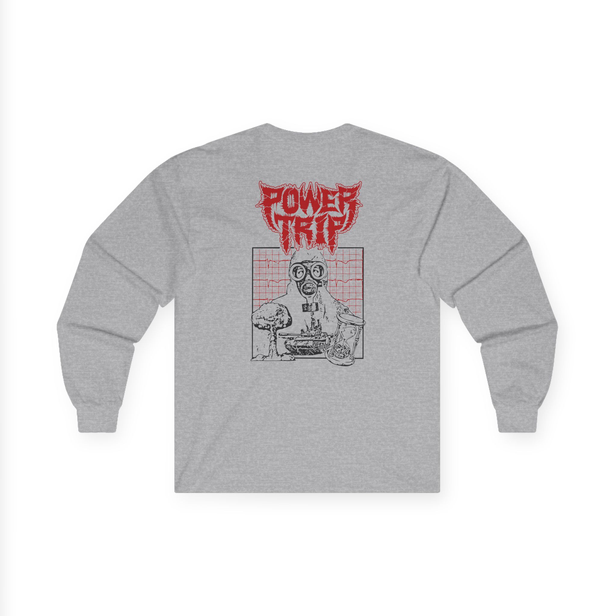 Power Trip Gas Mask Unisex Ultra Cotton Long Sleeve Tee