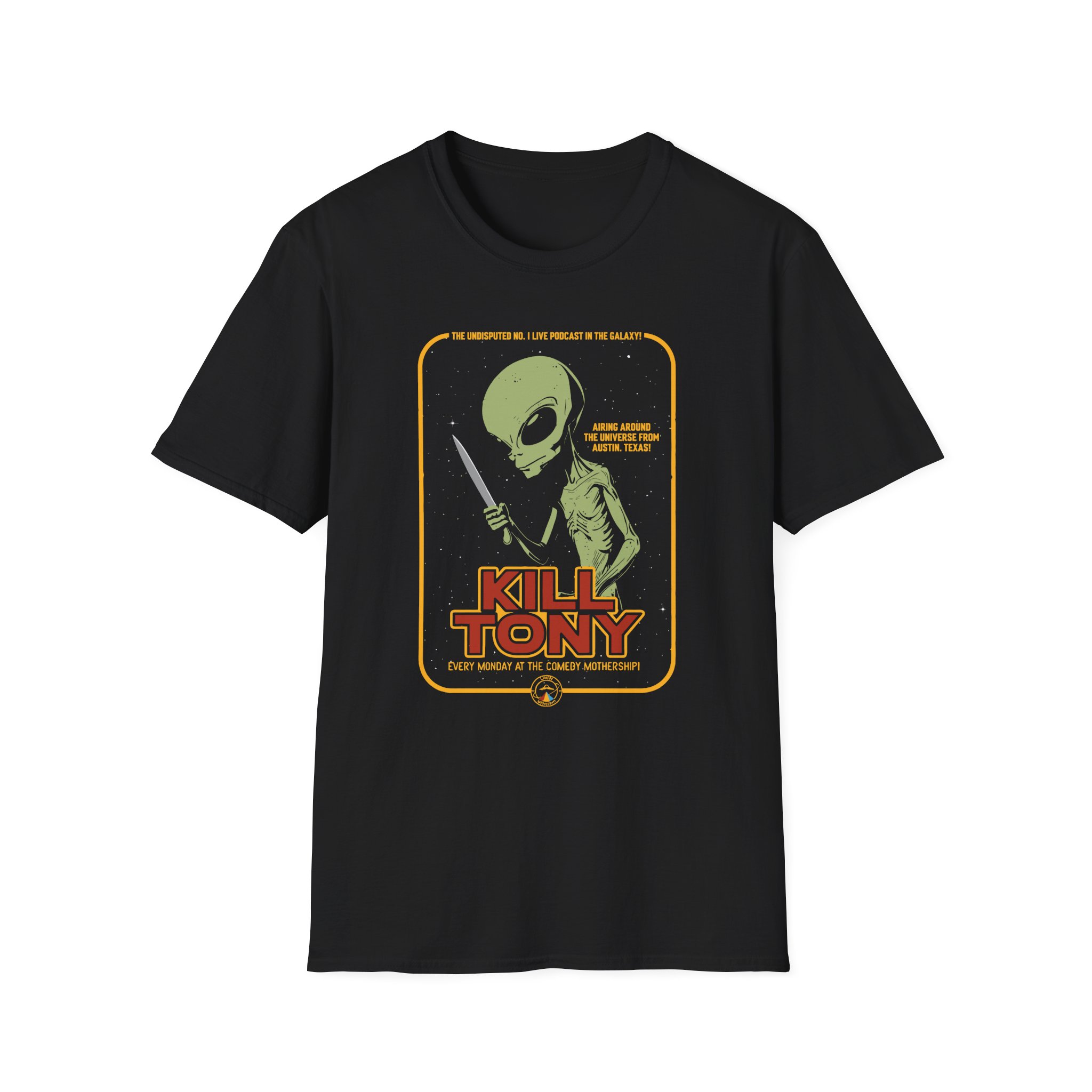 Kill Tony Comedy Mothership LGM Unisex Softstyle T-Shirt