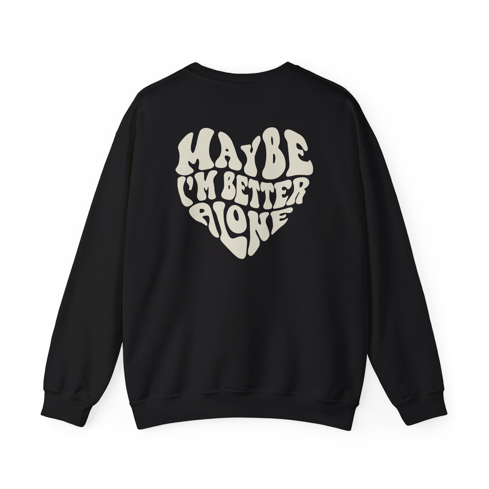 Benson Boone Maybe I Am Better Alone Unisex Heavy Blendâ„¢ Crewneck Sweatshirt