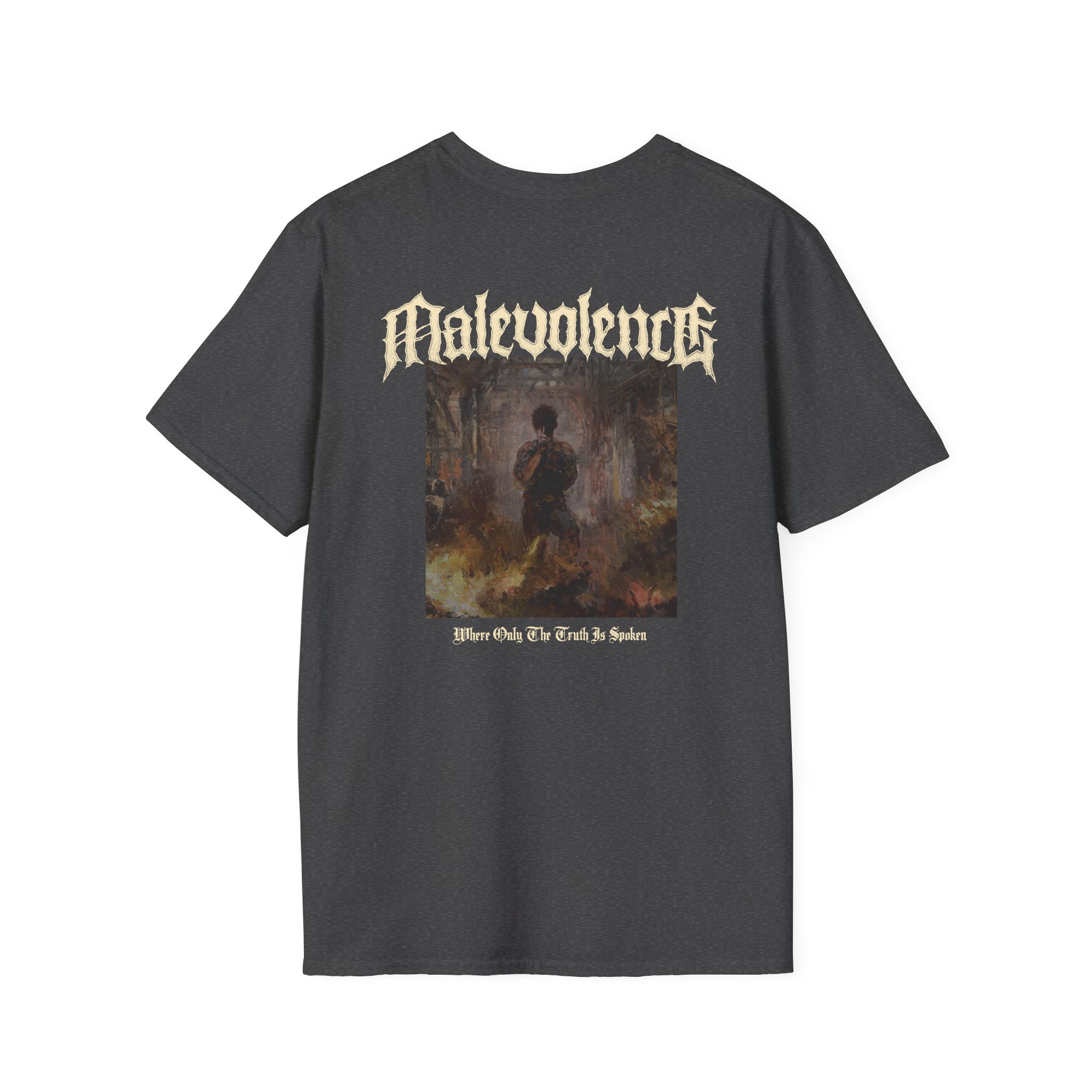 Malevolence Where Only the Truth is Spoken Unisex Softstyle T-Shirt