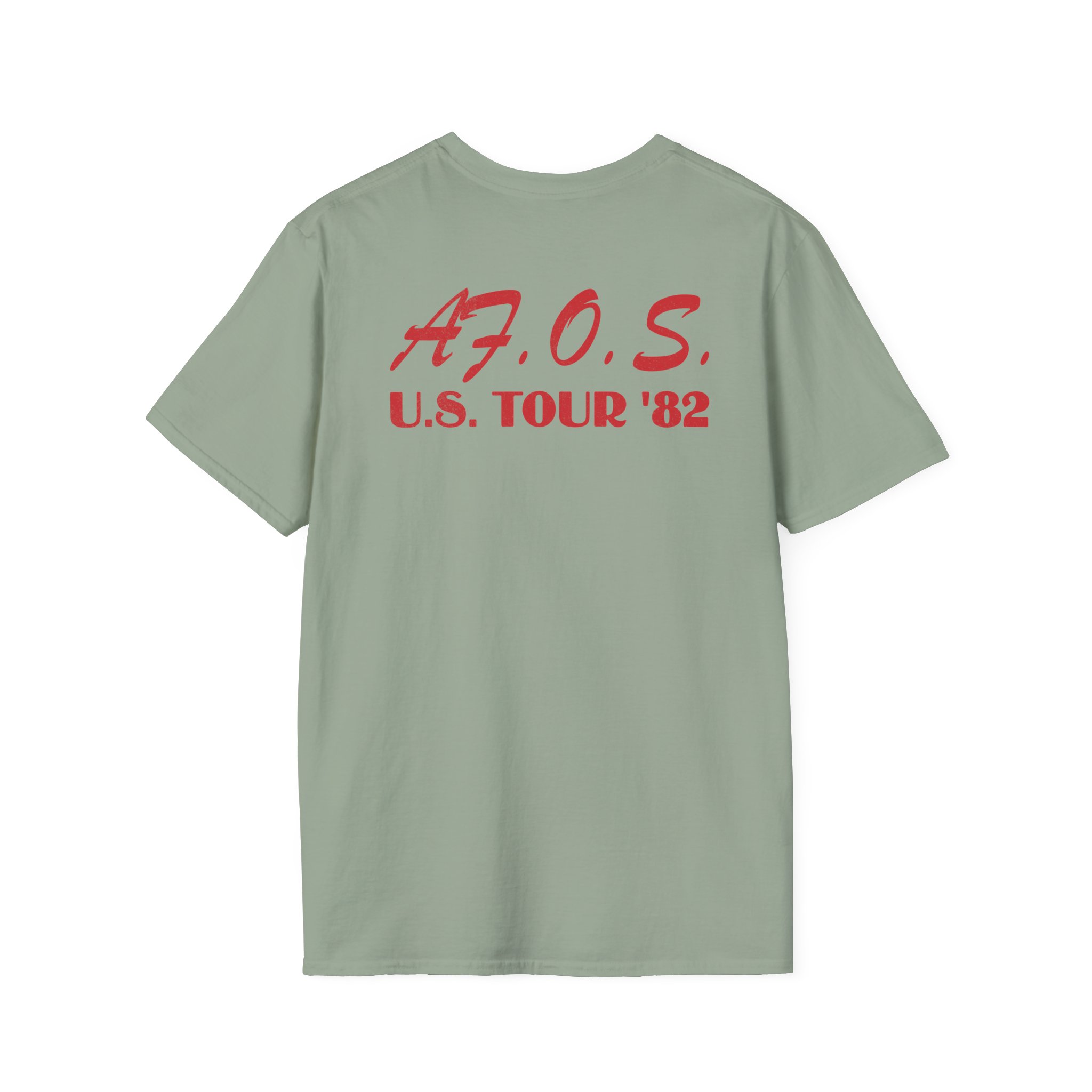 A Flock of Seagulls Us 1982 Tour Unisex Softstyle T-Shirt