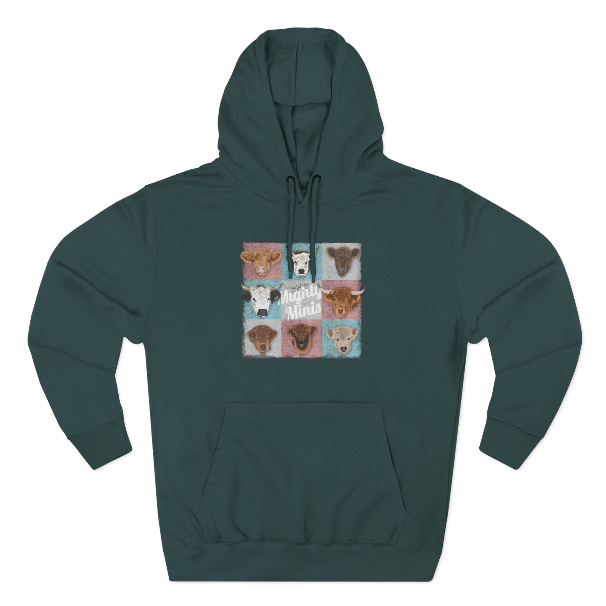 Katie Van Slyke The Mighty Minis Three-Panel Fleece Hoodie