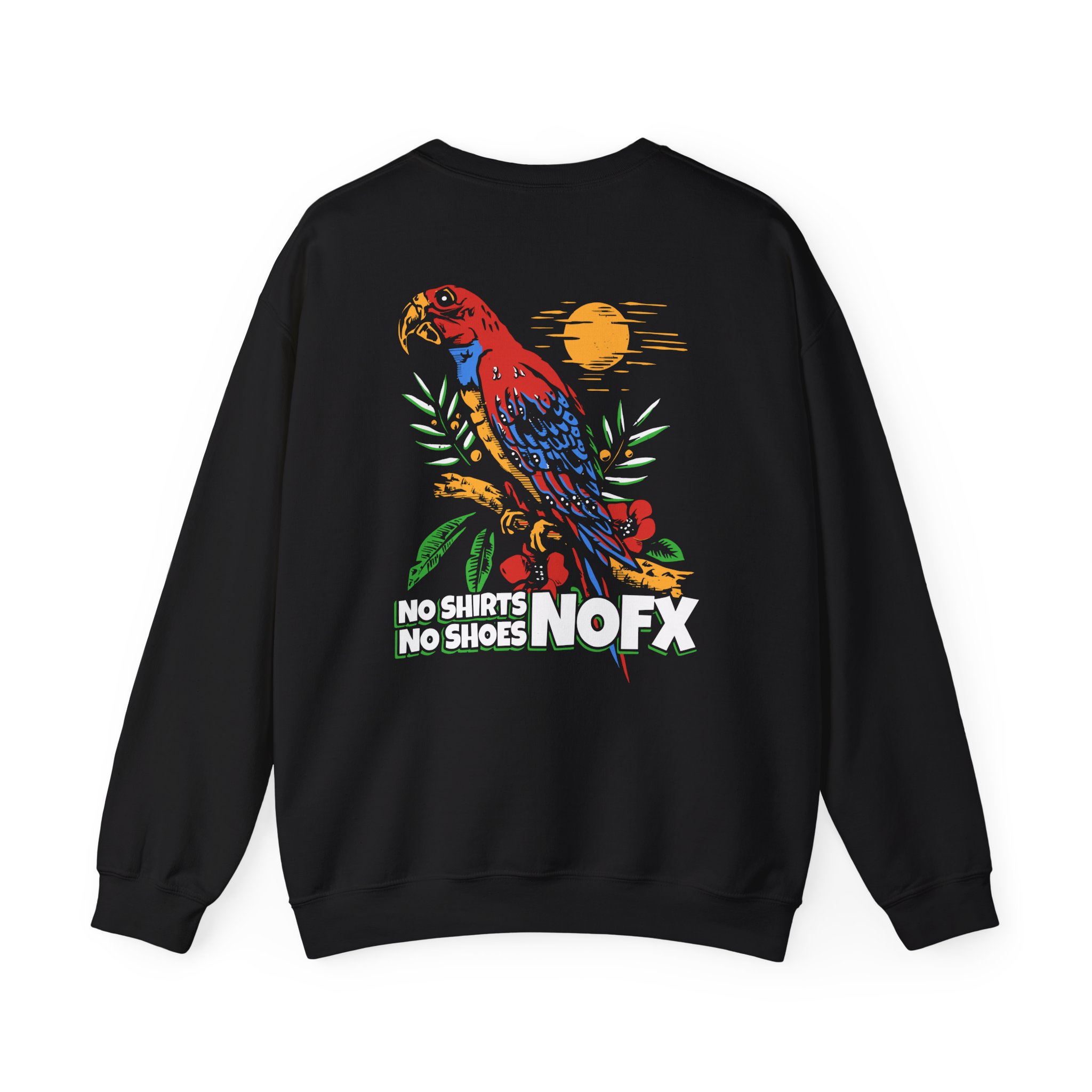 Nofx No Shirt, No Shoes Unisex Heavy Blendâ„¢ Crewneck Sweatshirt