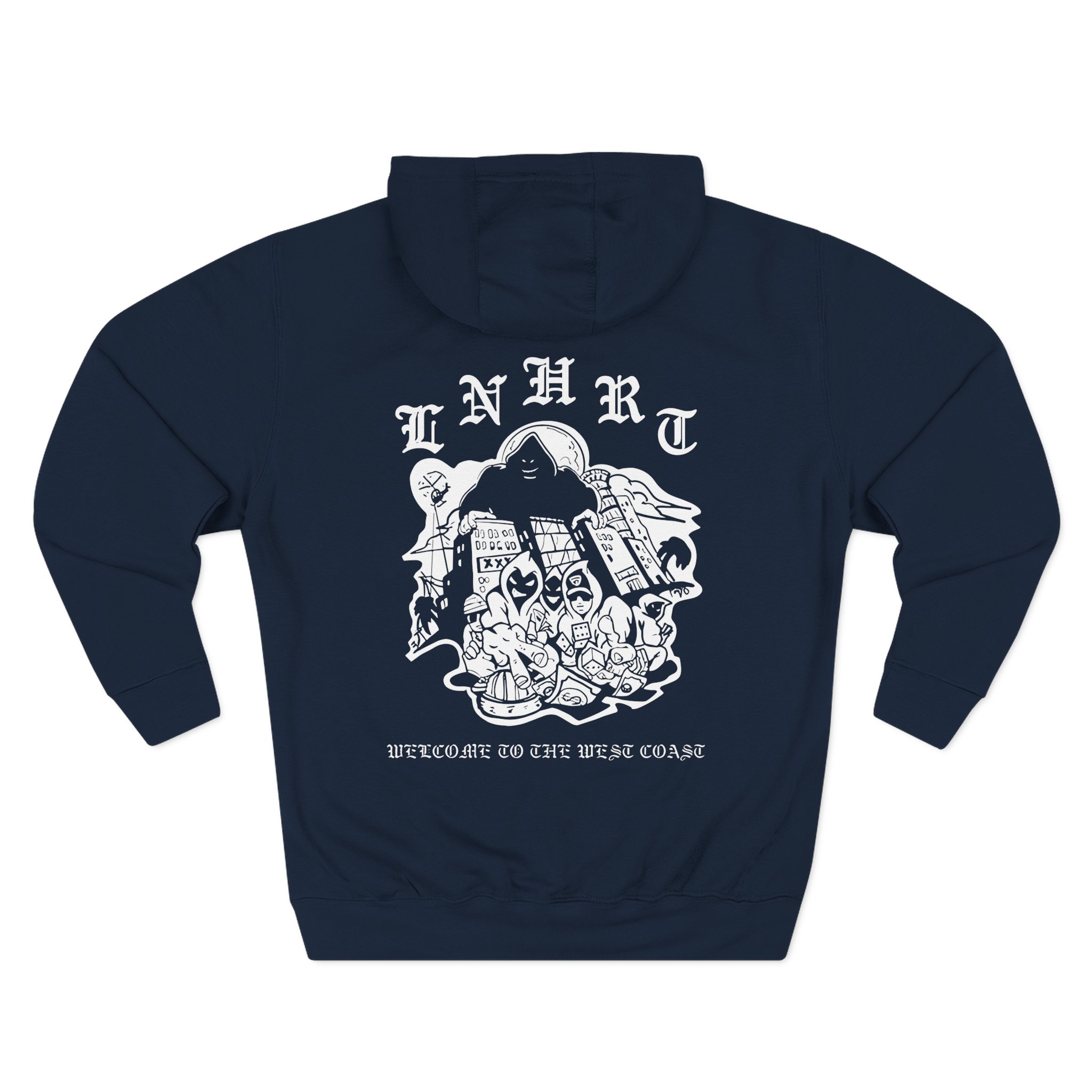 Lionheart "Dice" Three-Panel Fleece Hoodie