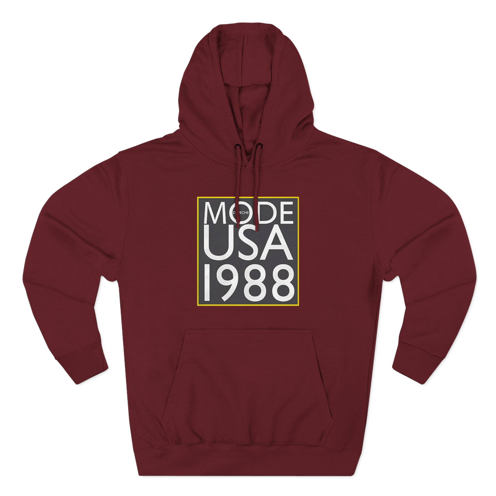 Depeche Mode USA 1988 Three-Panel Fleece Hoodie