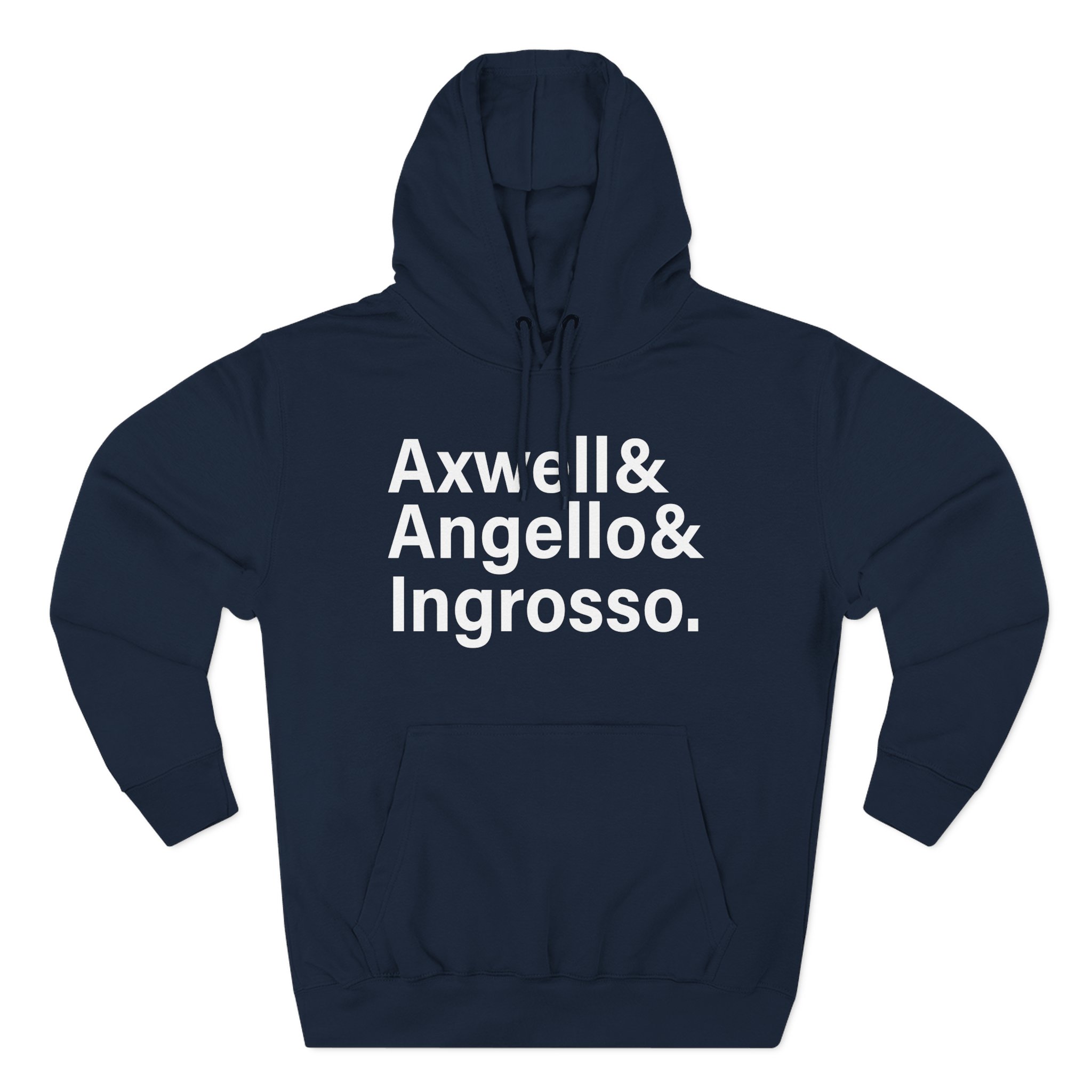 Axwell Angello Ingrosso Three-Panel Fleece Hoodie
