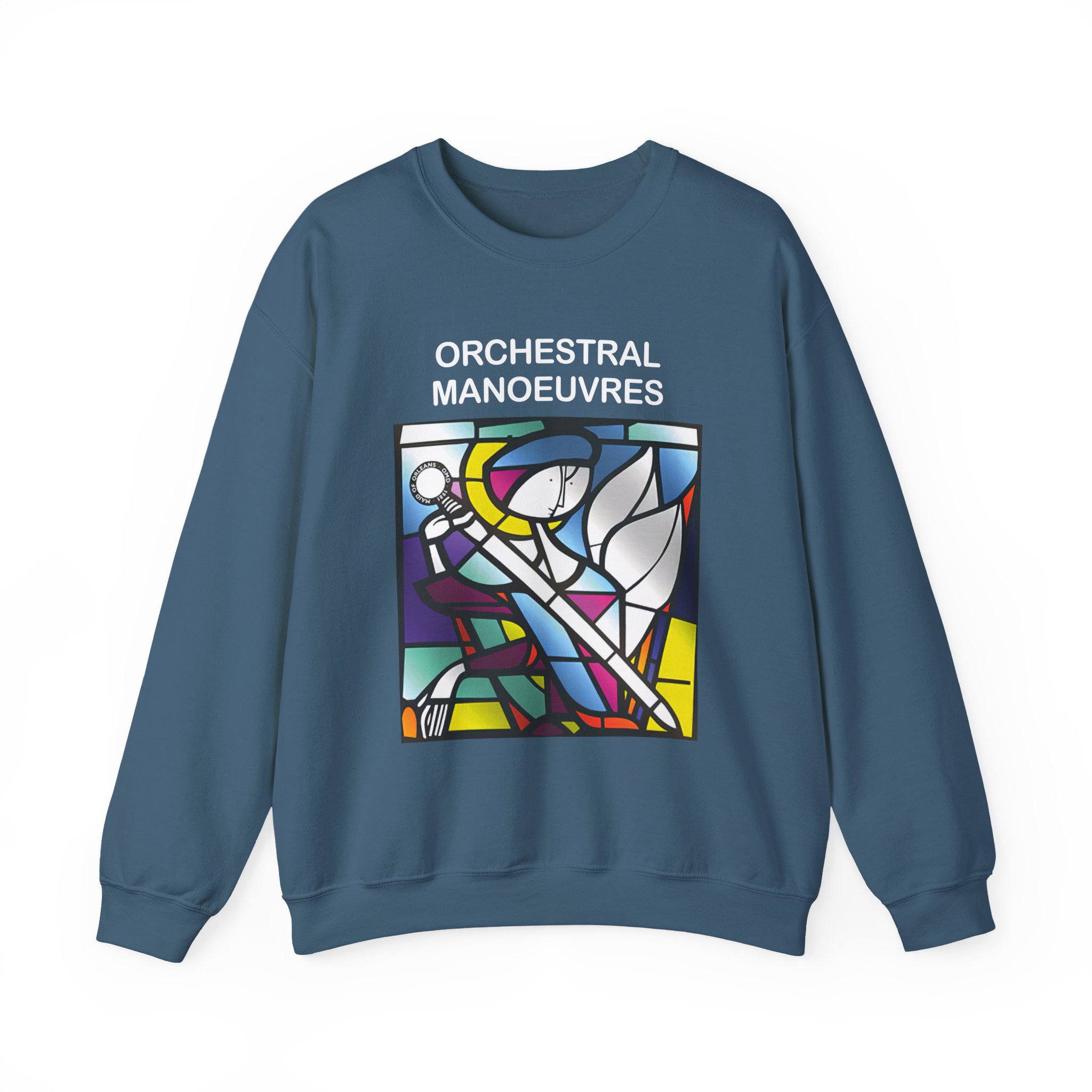 Omd Orchestral Manoeuvres Unisex Heavy Blendâ„¢ Crewneck Sweatshirt