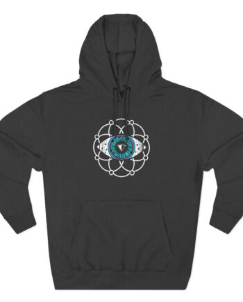 Inzo Celestial Eye Three-Panel Fleece Hoodie