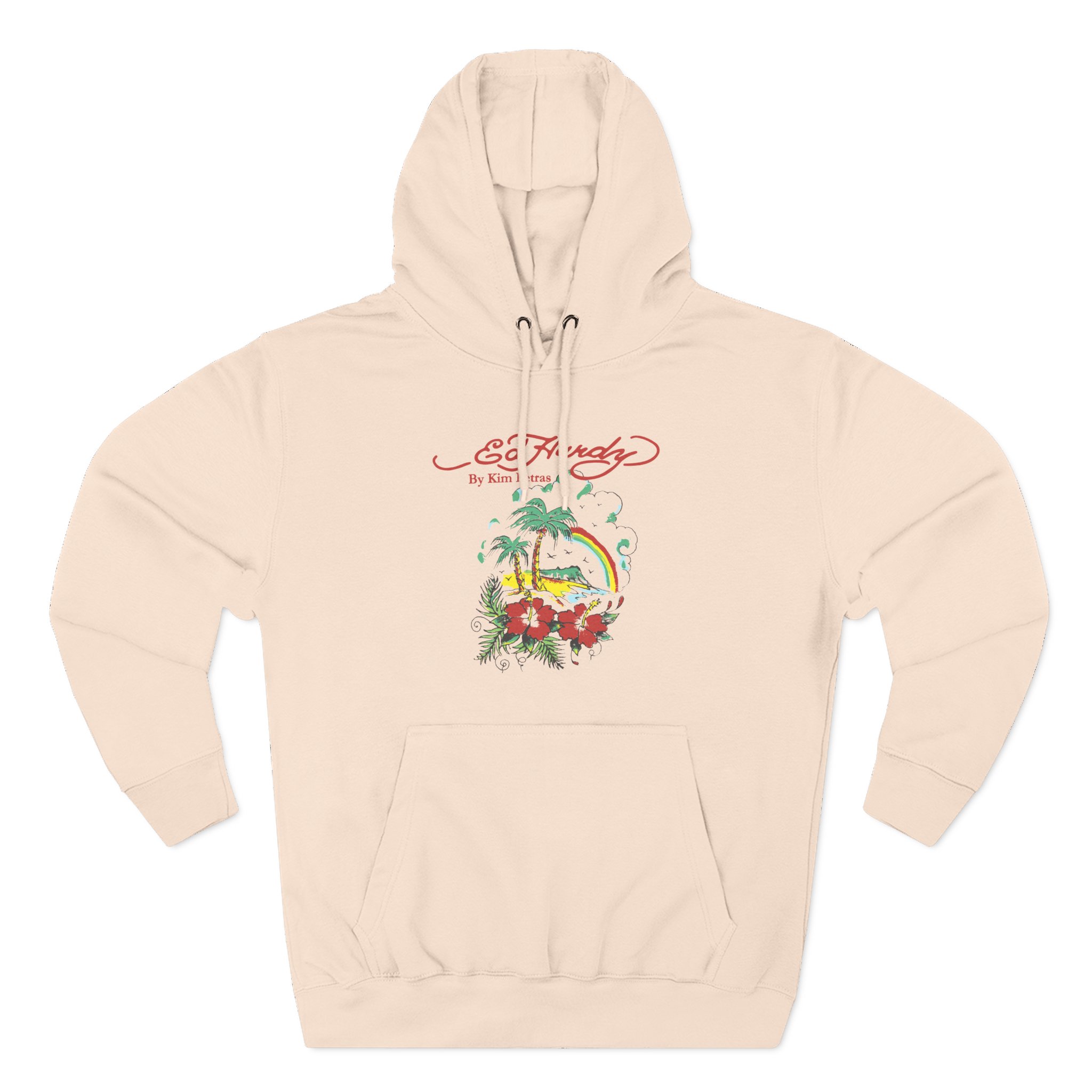 Kim Petras Tropical Scene Lettuce Three-Panel Fleece Hoodie