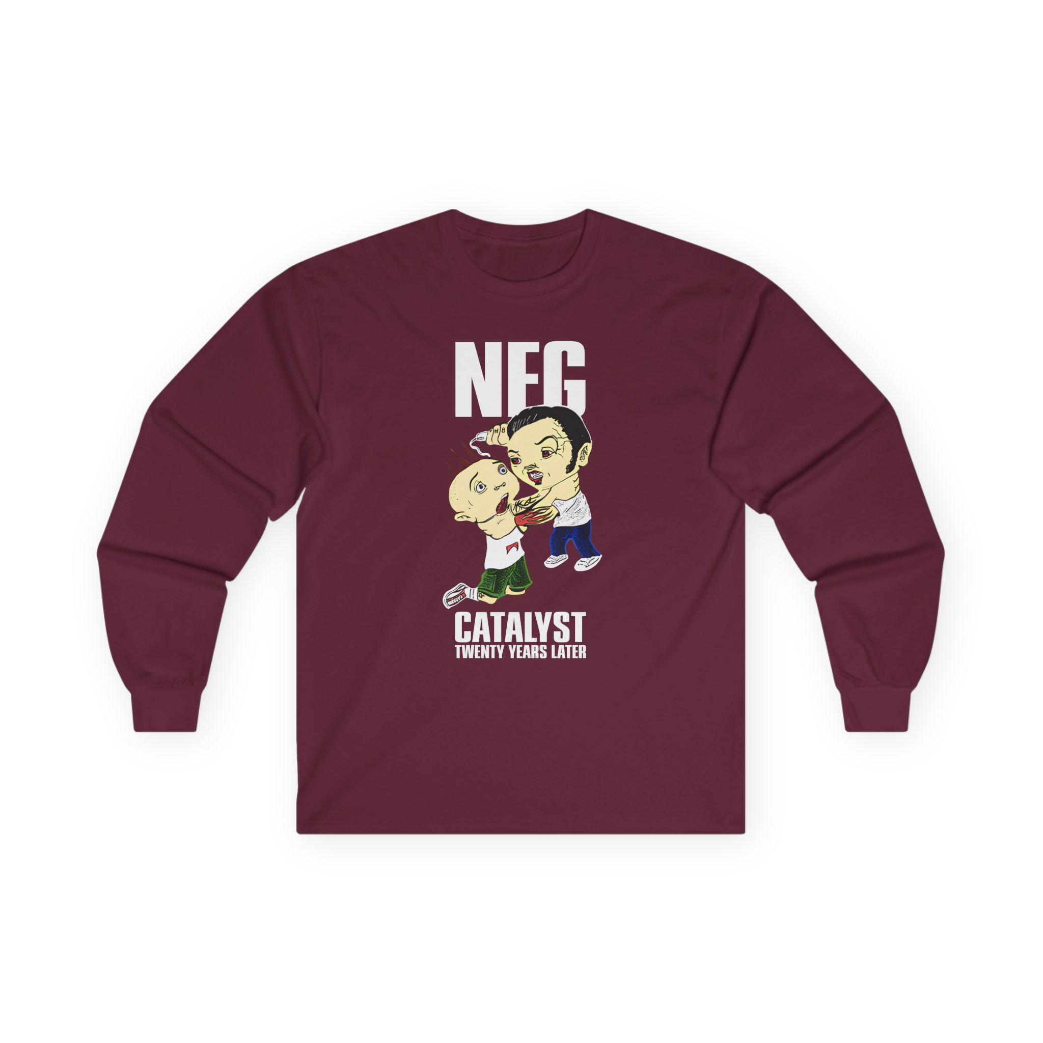 New Found Glory Punk Kid Catalyst 20th Unisex Ultra Cotton Long Sleeve Tee