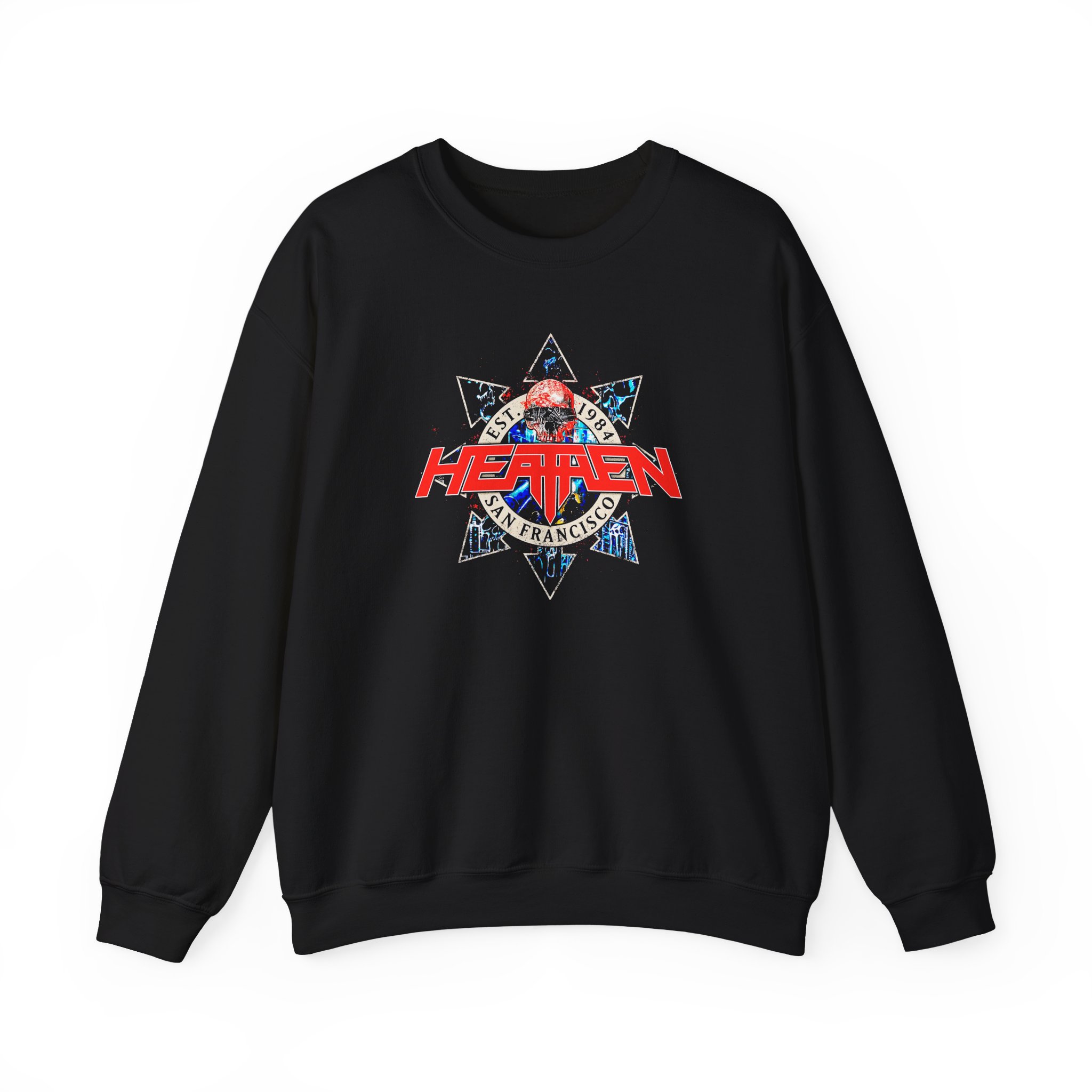 Heathen Est. 1984 Sf Tour Unisex Heavy Blendâ„¢ Crewneck Sweatshirt
