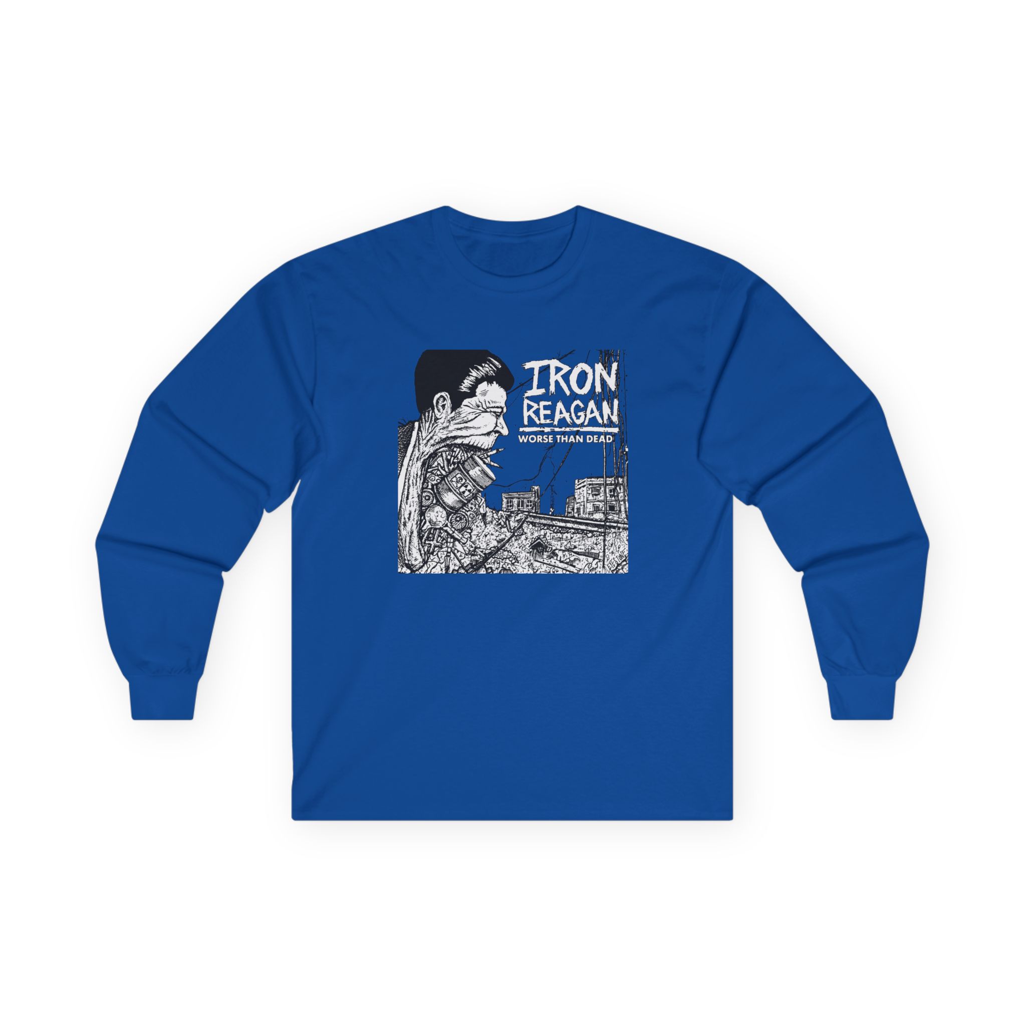 Iron Reagan Worse Than Dead Unisex Ultra Cotton Long Sleeve Tee