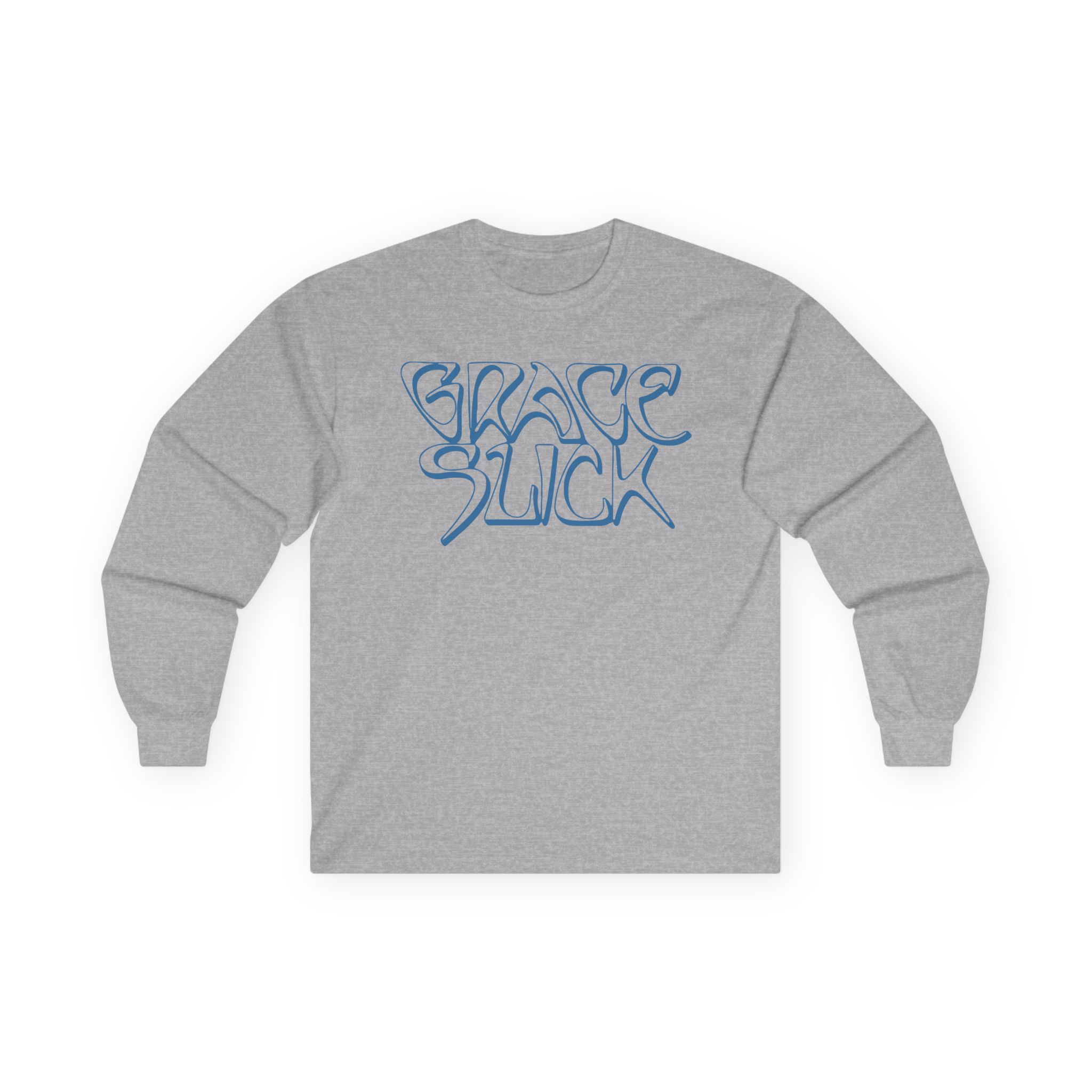 Jefferson Airplane Grace Slick Logo Unisex Ultra Cotton Long Sleeve Tee