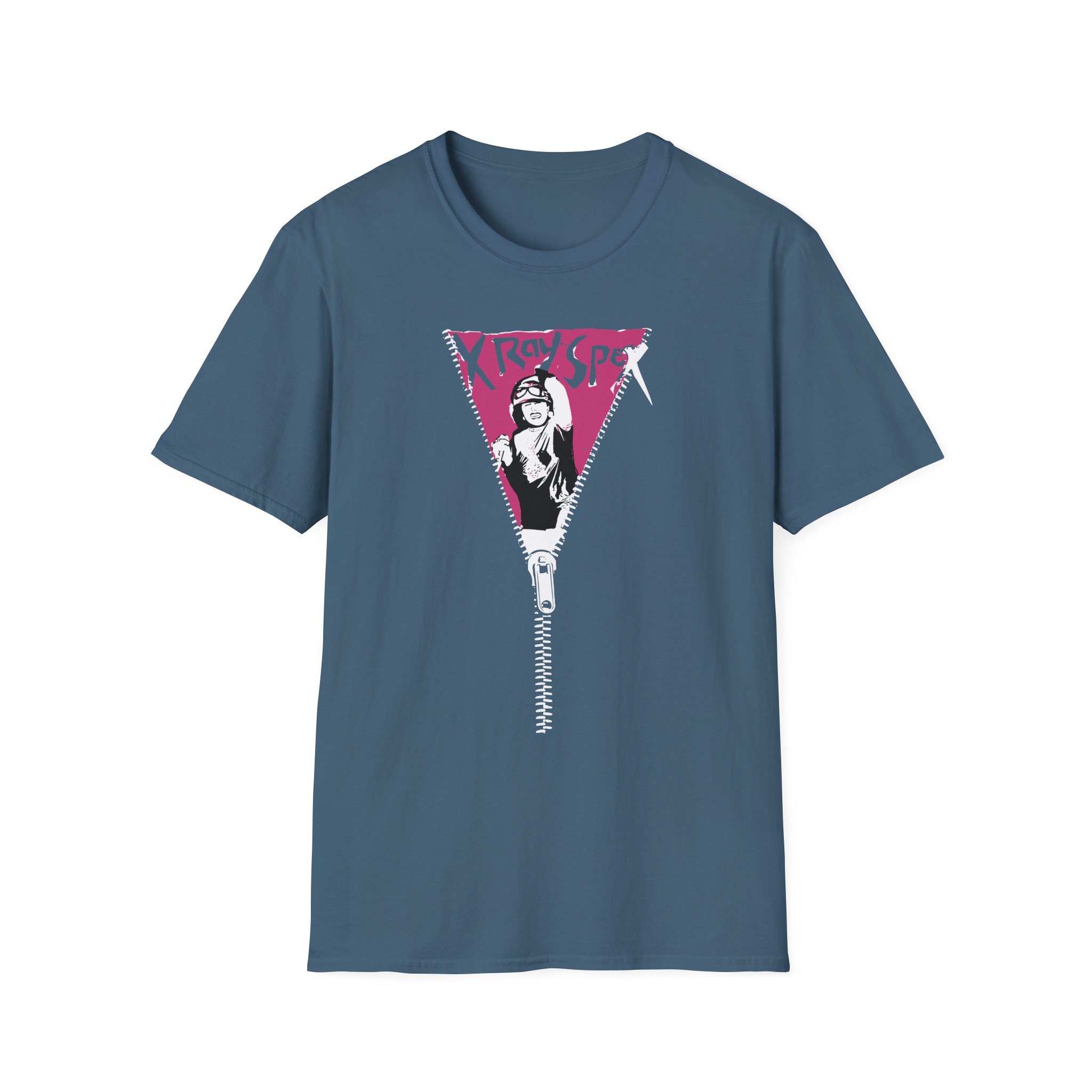 X-ray Spex Zipper Unisex Softstyle T-Shirt