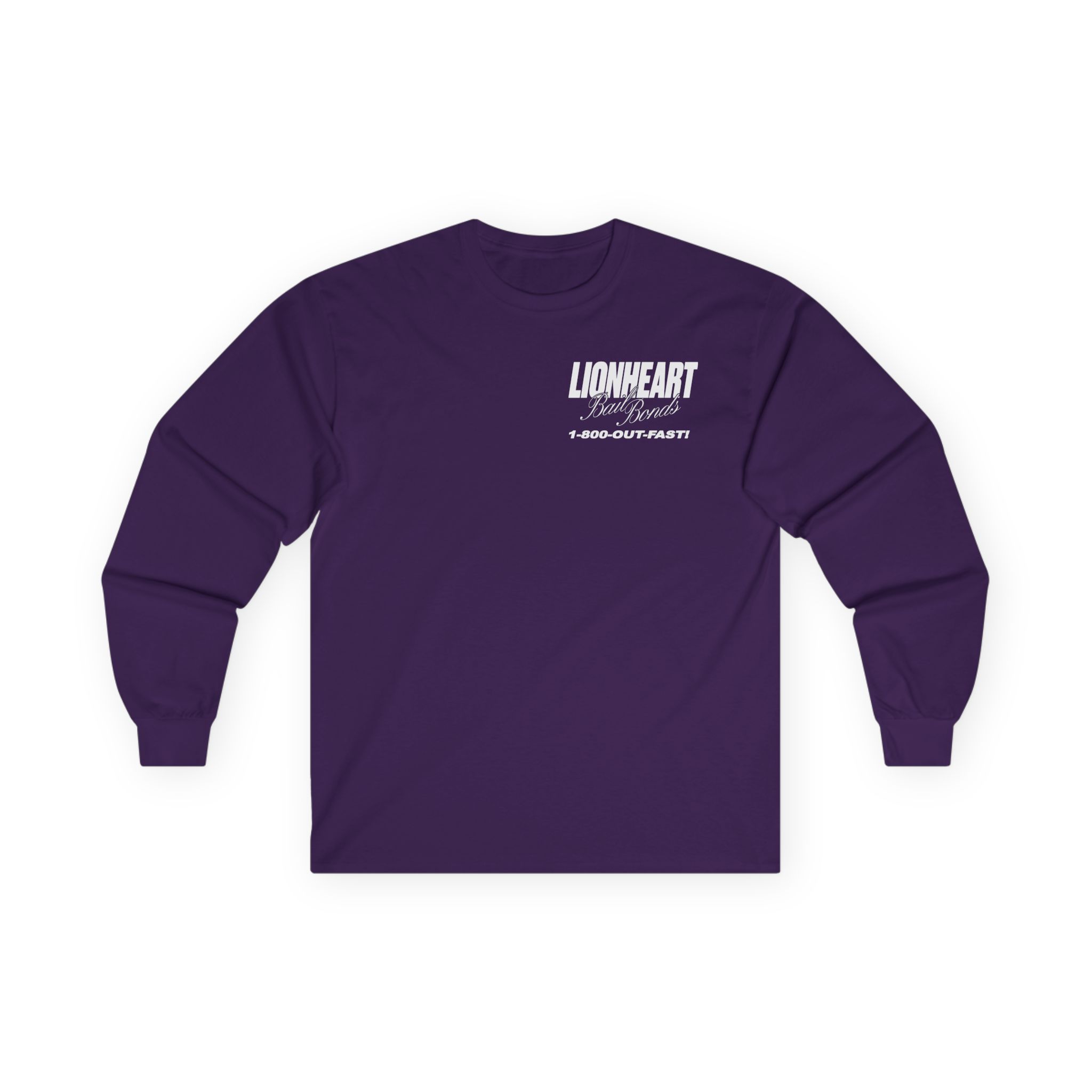 Lionheart "Bail Bonds" Unisex Ultra Cotton Long Sleeve Tee