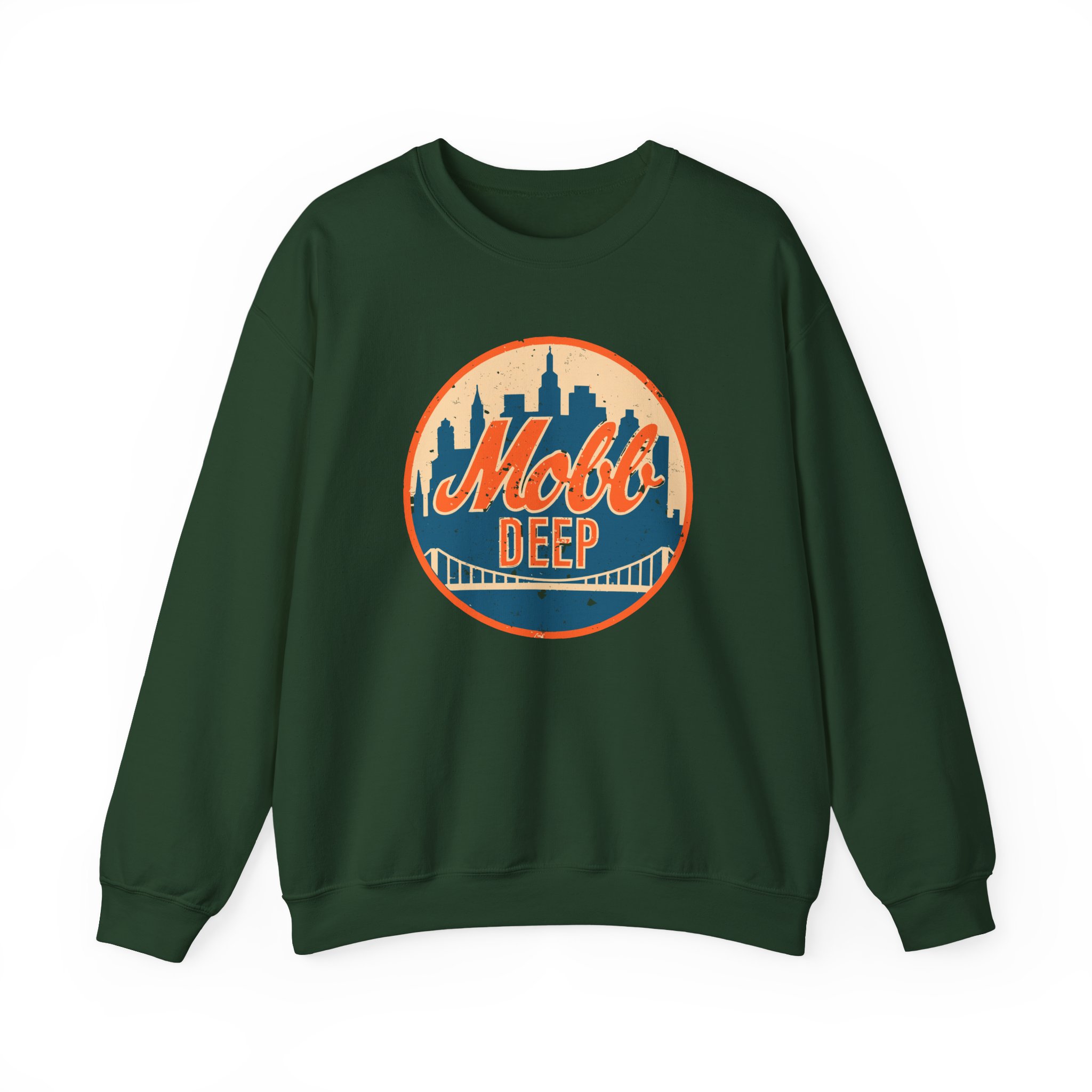 Mobb Deep Queens New York Unisex Heavy Blendâ„¢ Crewneck Sweatshirt