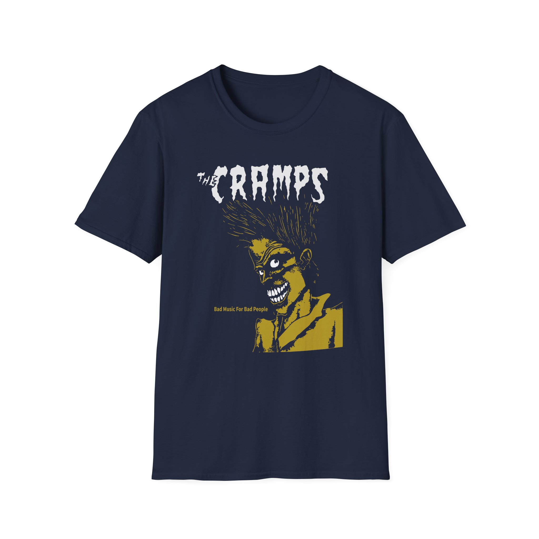 The Cramps Bad Music for Bad People Unisex Softstyle T-Shirt