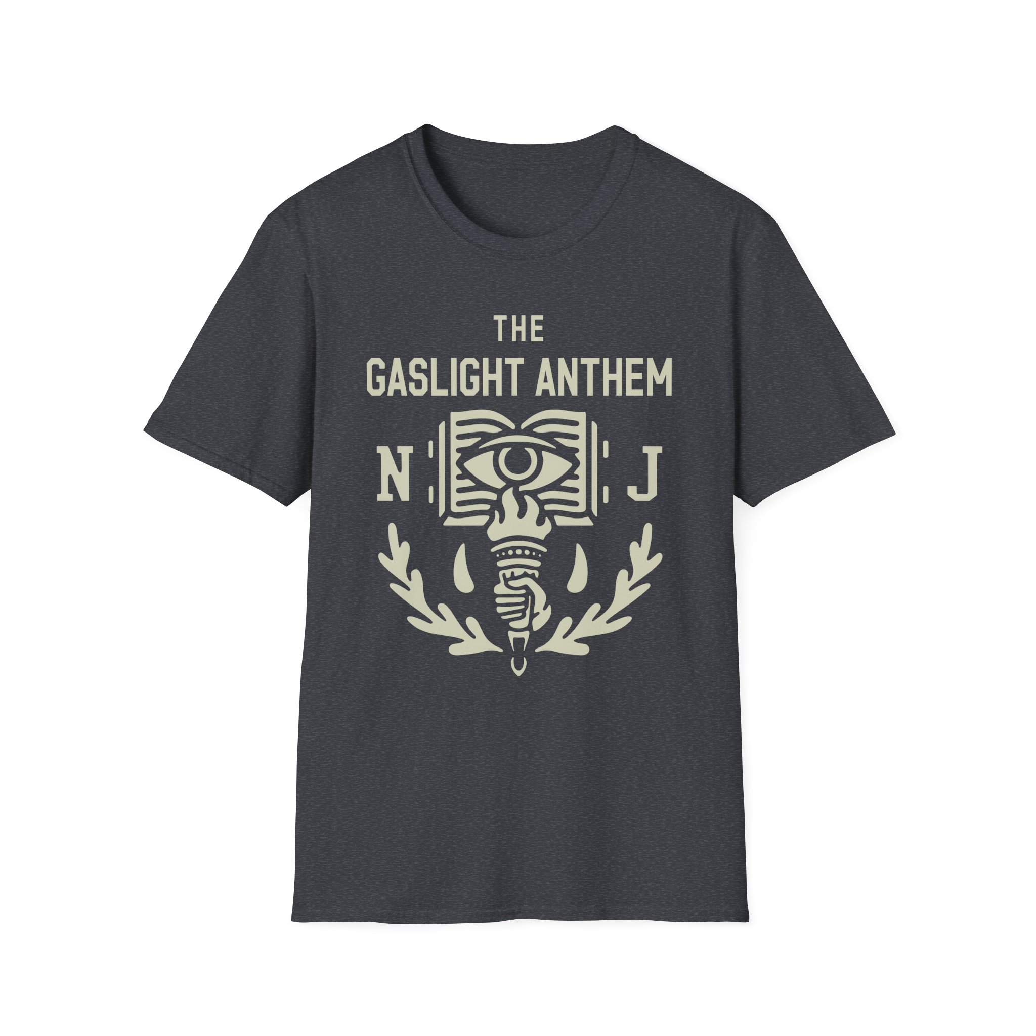 Gaslight Anthem NJ Eye Banner Unisex Softstyle T-Shirt