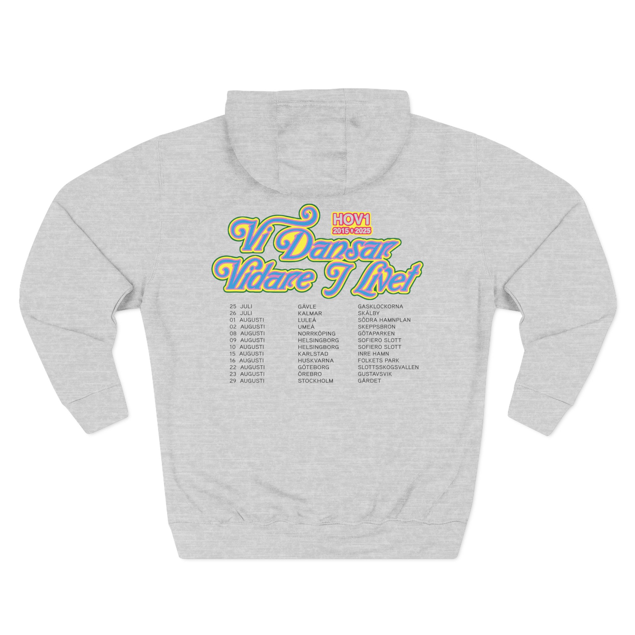 Hov1 Tour 2025 Three-Panel Fleece Hoodie