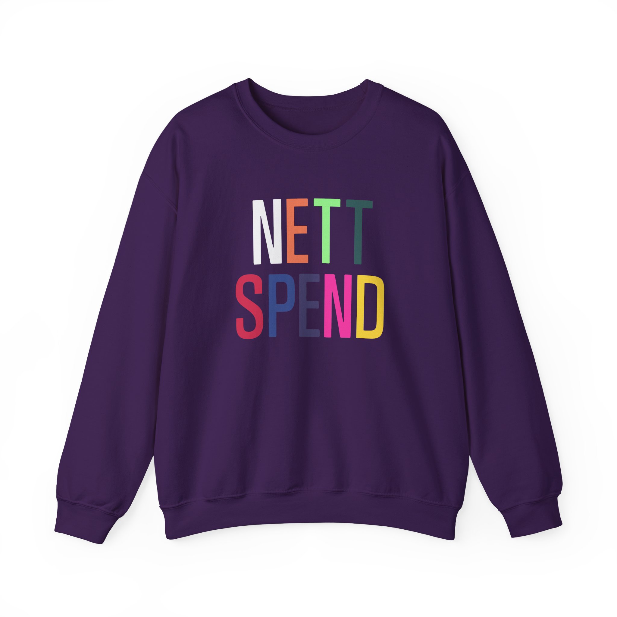 Nettspend Rainbow Unisex Heavy Blendâ„¢ Crewneck Sweatshirt