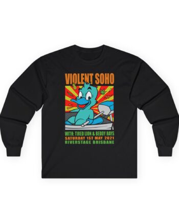 Violent Soho  Event Poster Unisex Ultra Cotton Long Sleeve Tee