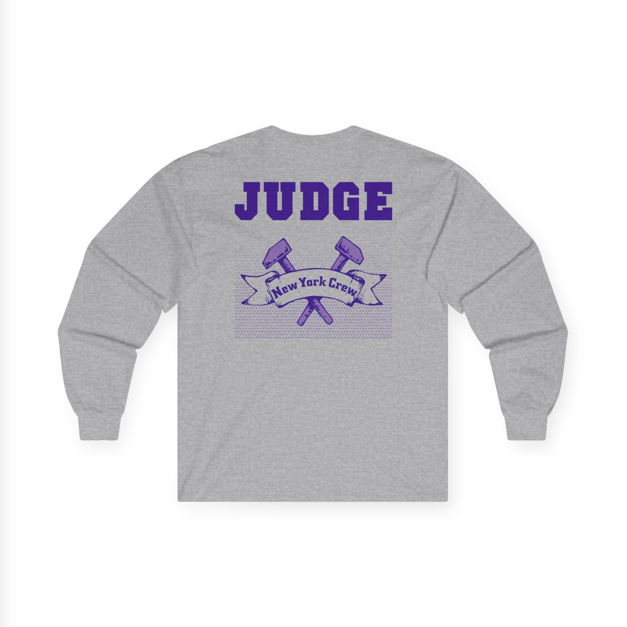 Judge New York Crew Unisex Ultra Cotton Long Sleeve Tee