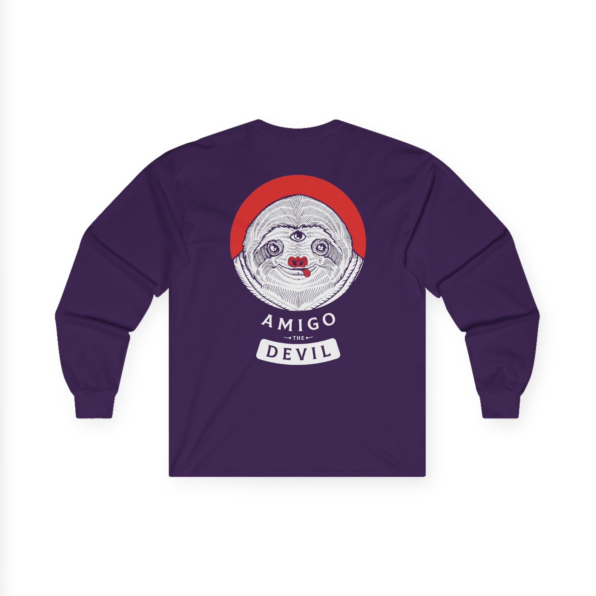 Amigo the Devil Hanging Around Unisex Ultra Cotton Long Sleeve Tee