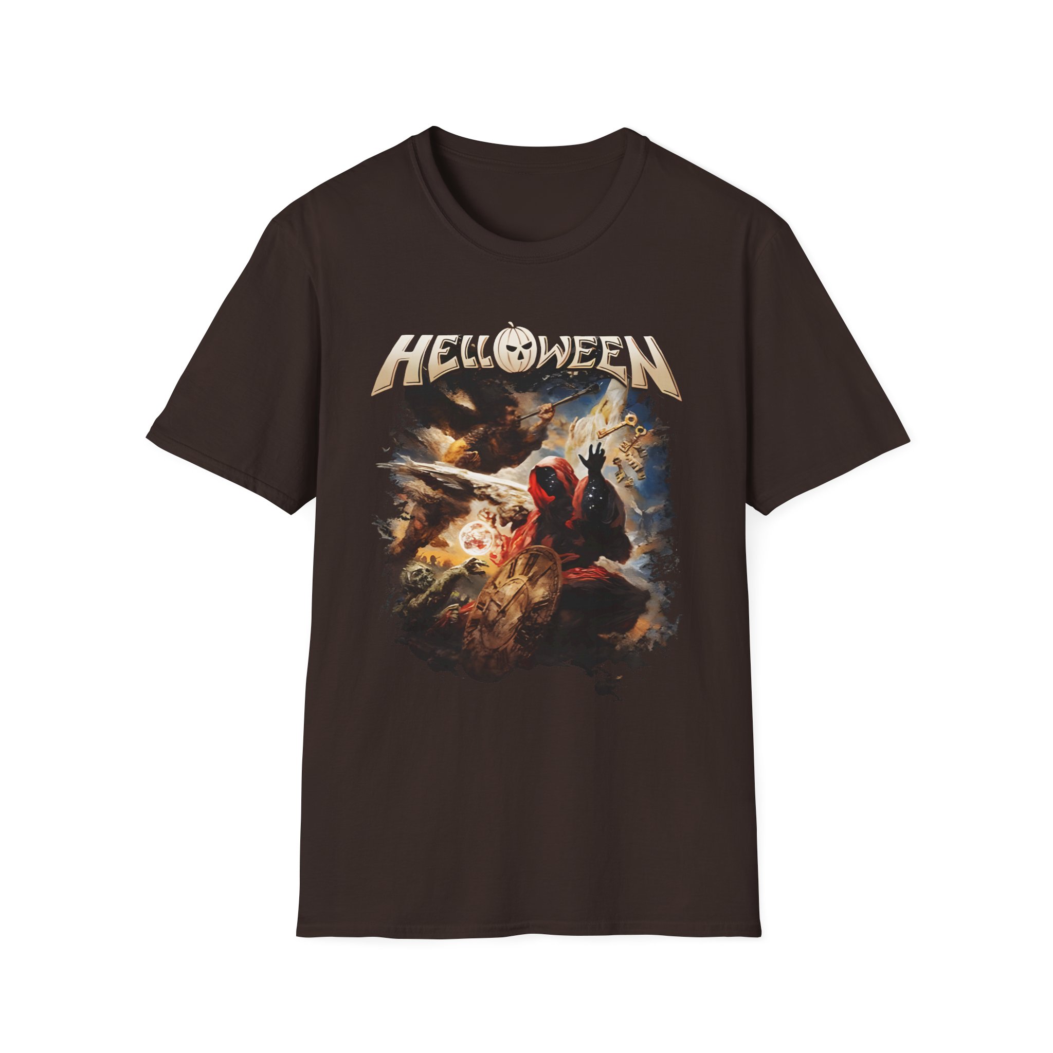 Helloween United Forces World Tour Unisex Softstyle T-Shirt