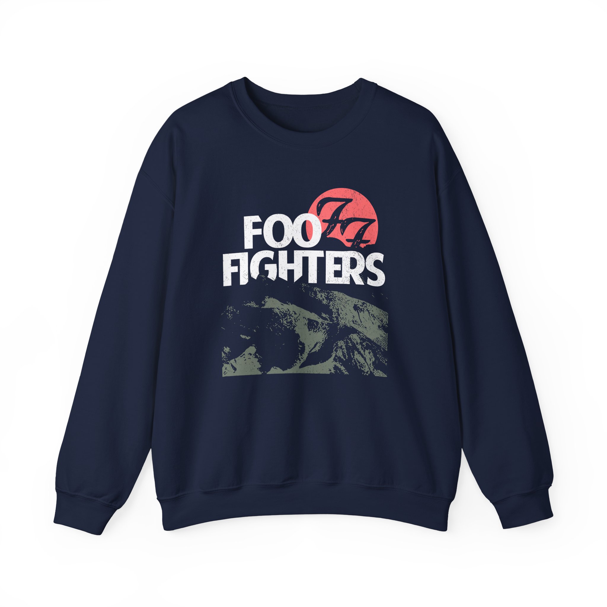 Foo Fighters Unisex Heavy Blendâ„¢ Crewneck Sweatshirt