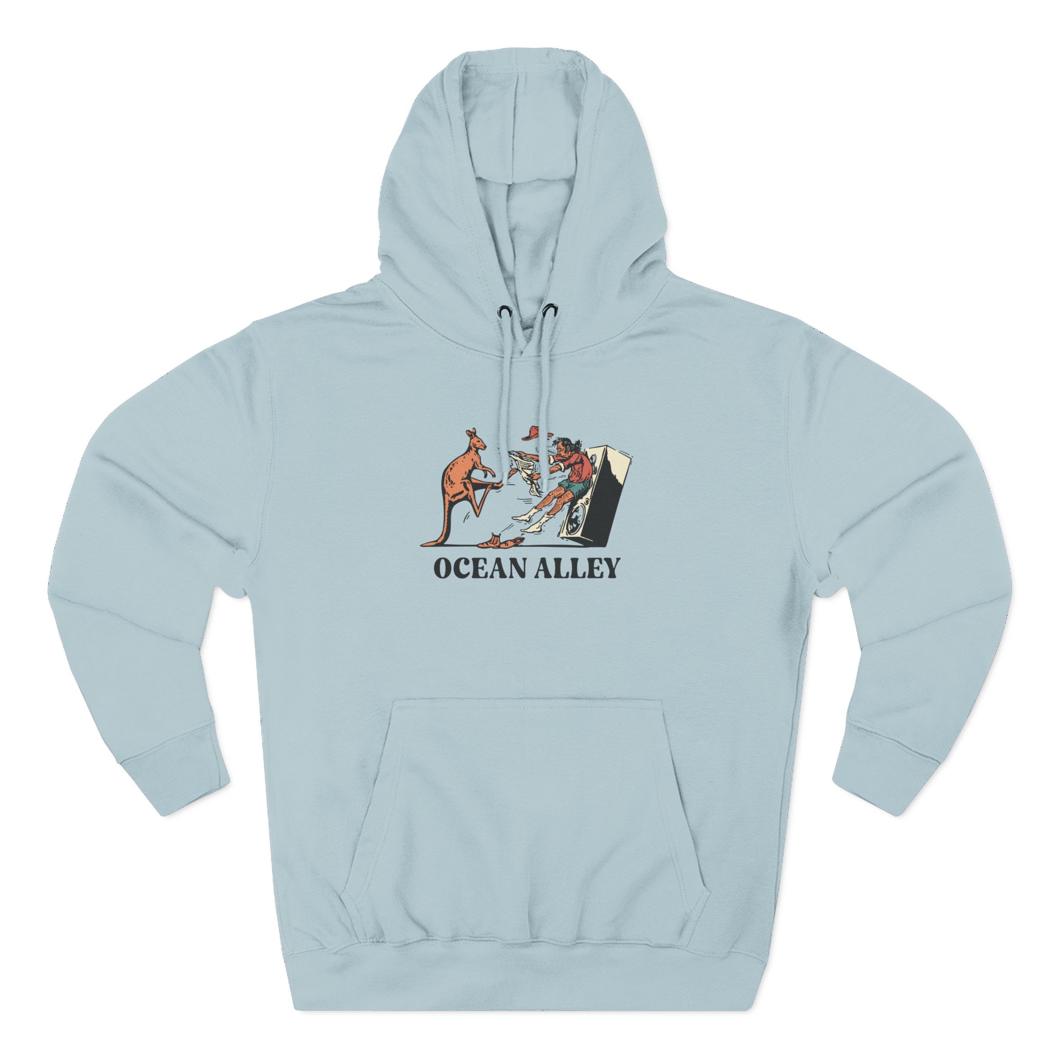 Ocean Alley Kanga Kick Three-Panel Fleece Hoodie