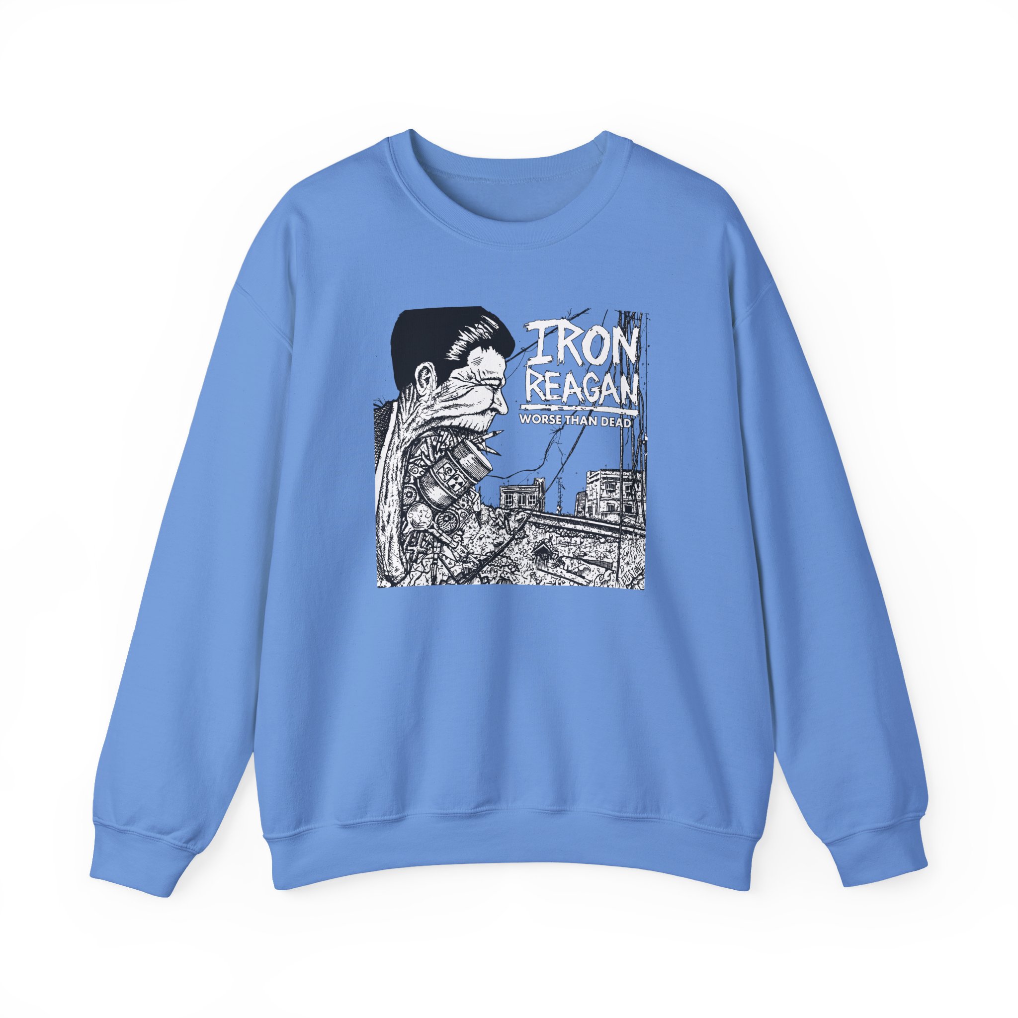 Iron Reagan Worse Than Dead Unisex Heavy Blendâ„¢ Crewneck Sweatshirt