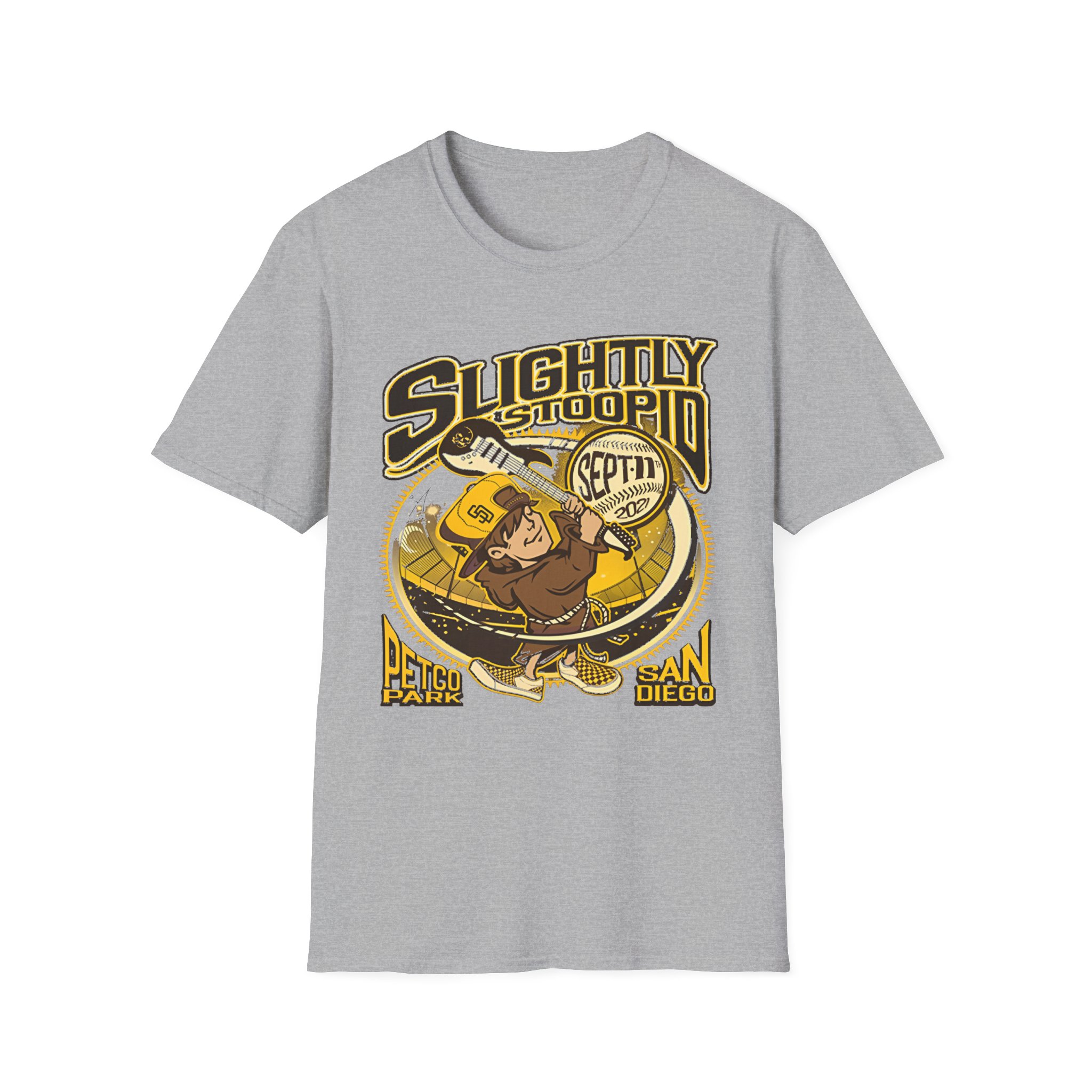 Slightly Stoopid San Diego 2021 Friar Unisex Softstyle T-Shirt