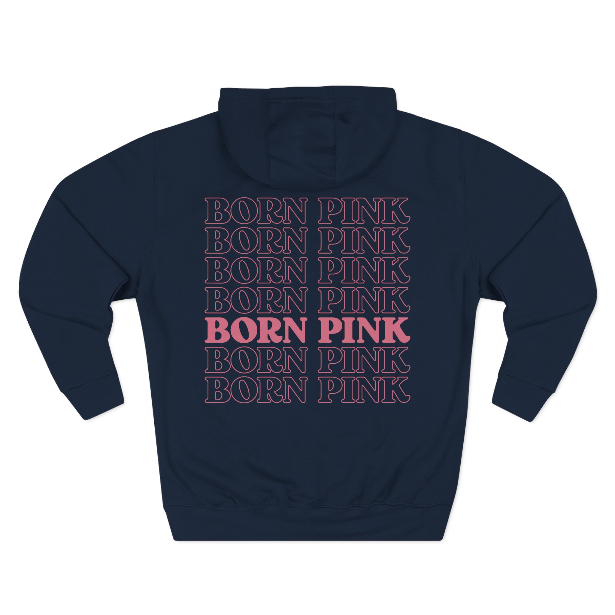 B Born Pink World Tour Three-Panel Fleece Hoodie