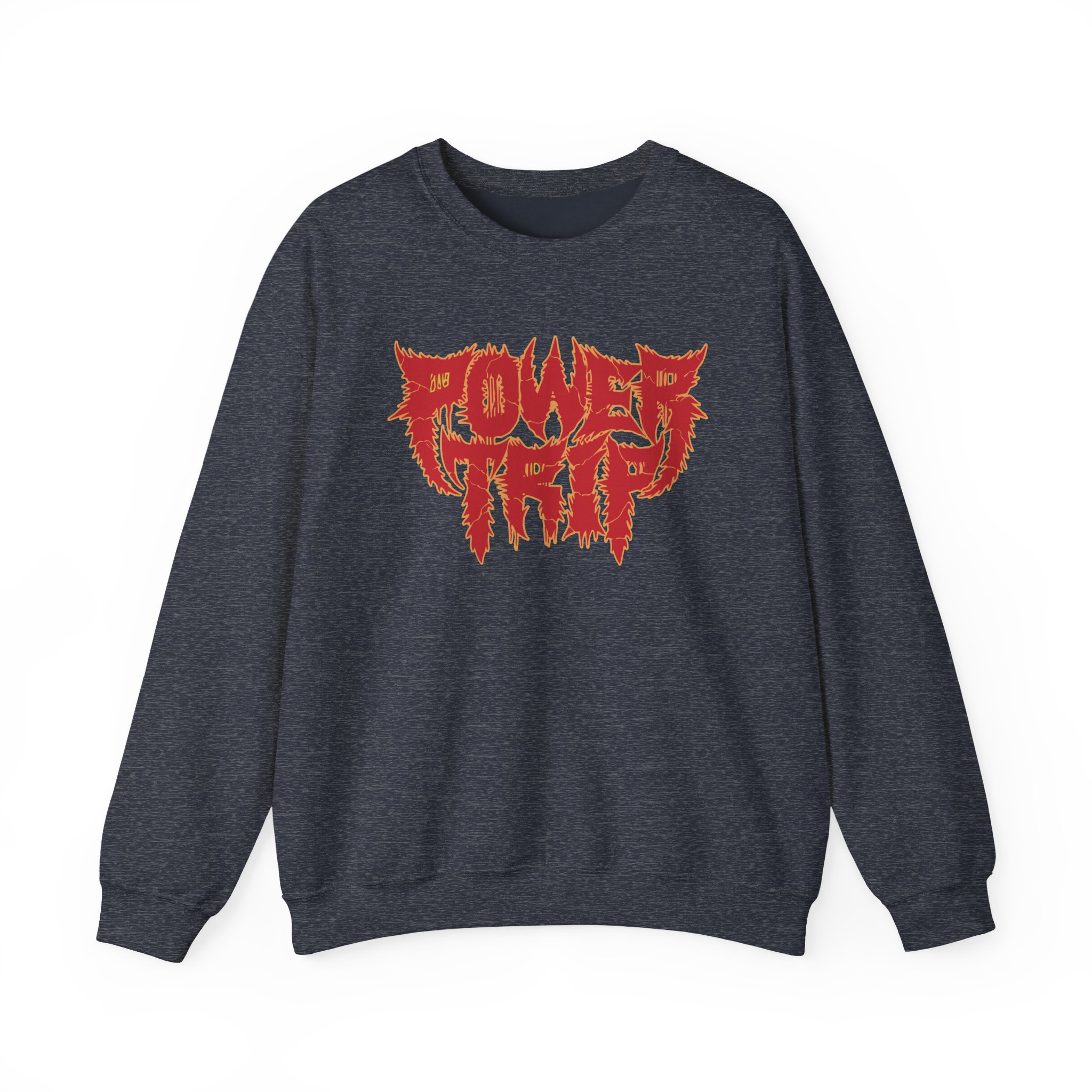 Power Trip Spikey Snake Unisex Heavy Blendâ„¢ Crewneck Sweatshirt