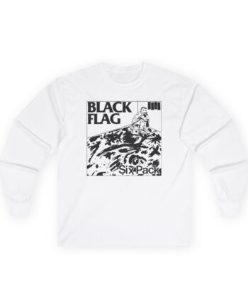 Black Flag Six Pack Unisex Ultra Cotton Long Sleeve Tee