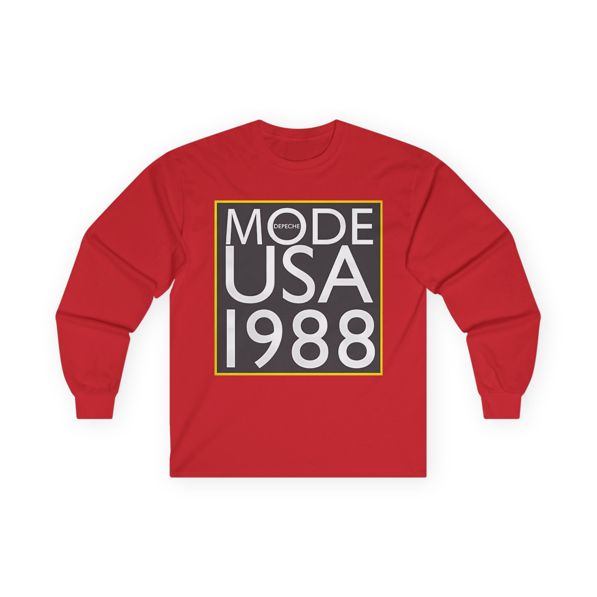 Depeche Mode USA 1988 Unisex Ultra Cotton Long Sleeve Tee