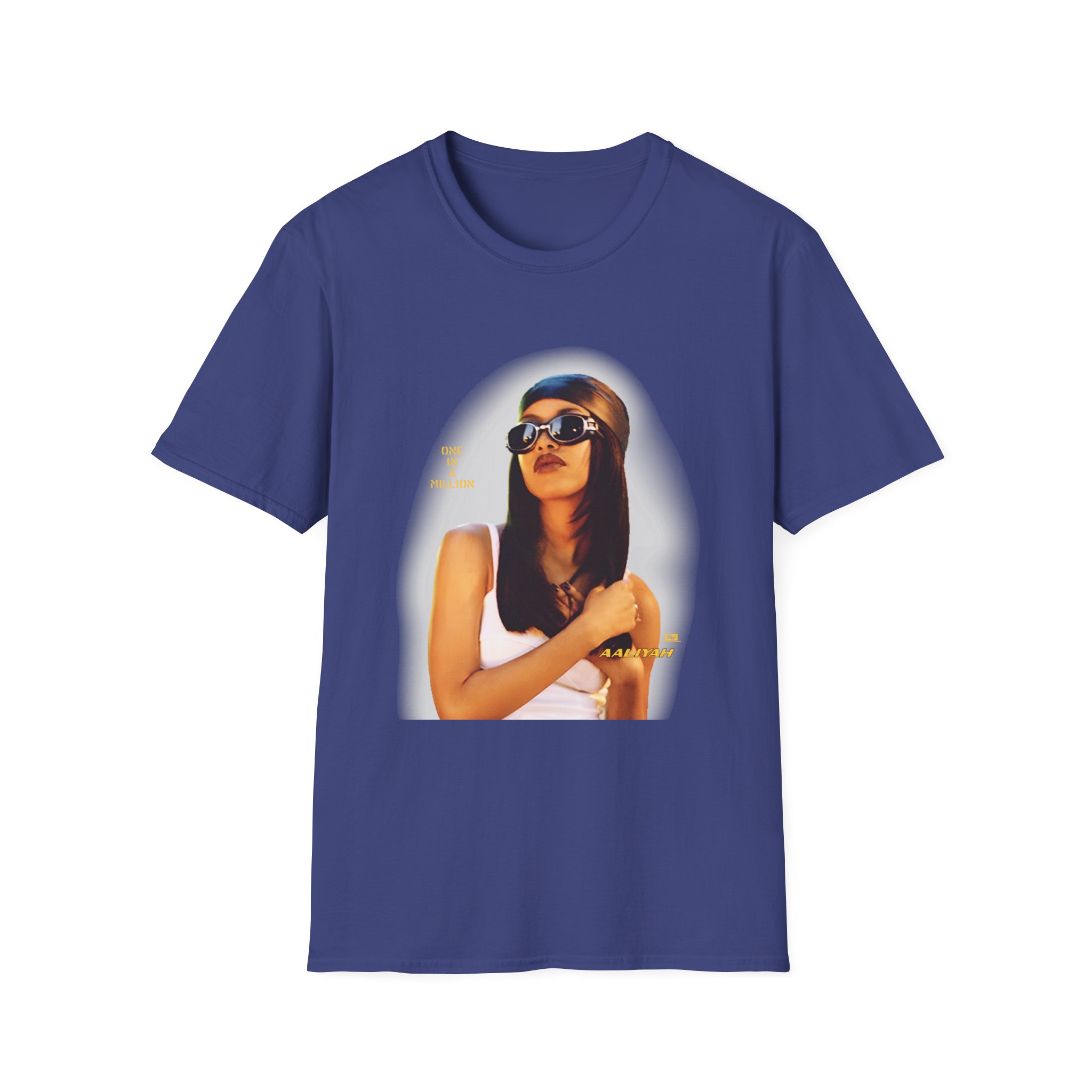 Aaliyah OIAM Portrait Unisex Softstyle T-Shirt