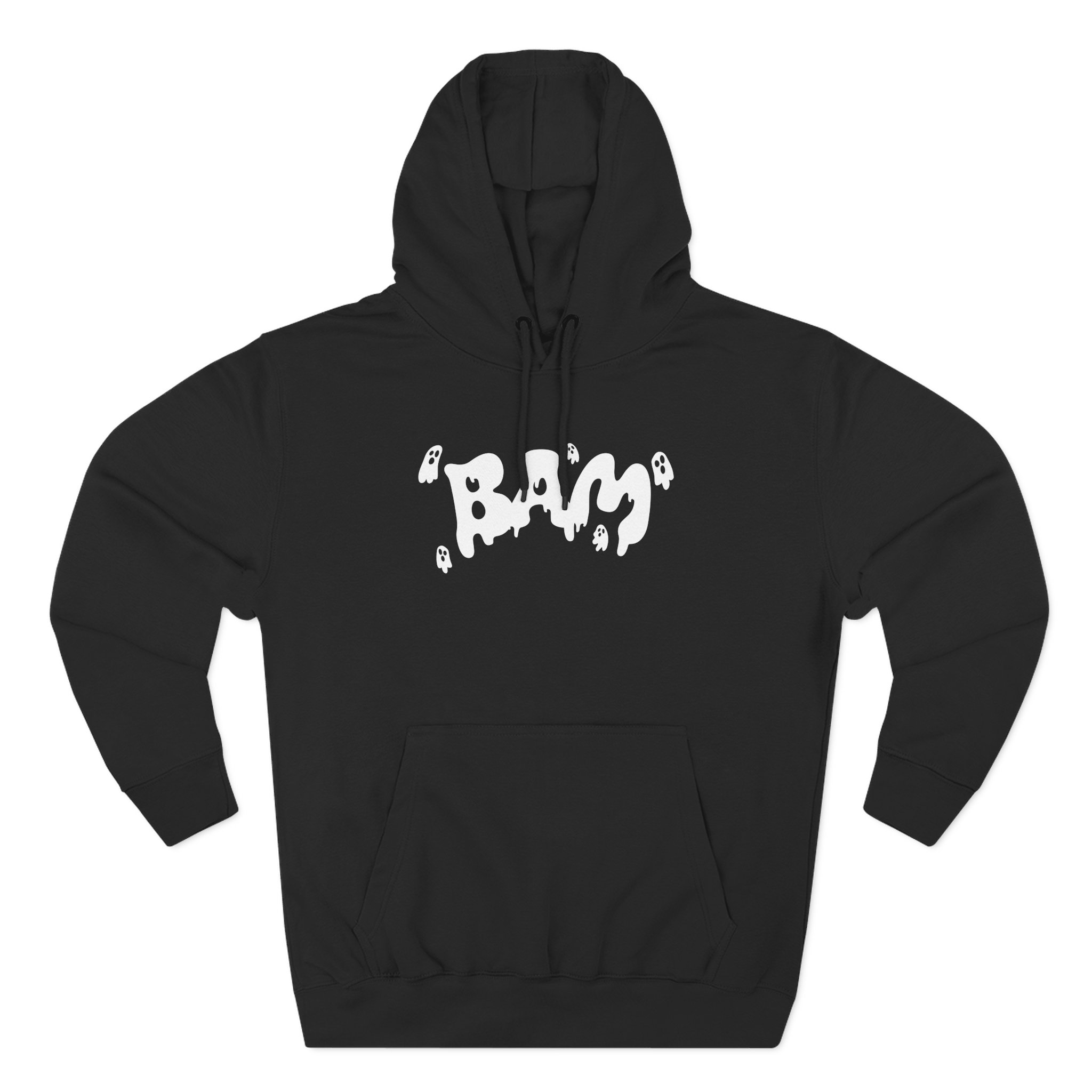 Kanel Joseph Bam Ghost Three-Panel Fleece Hoodie