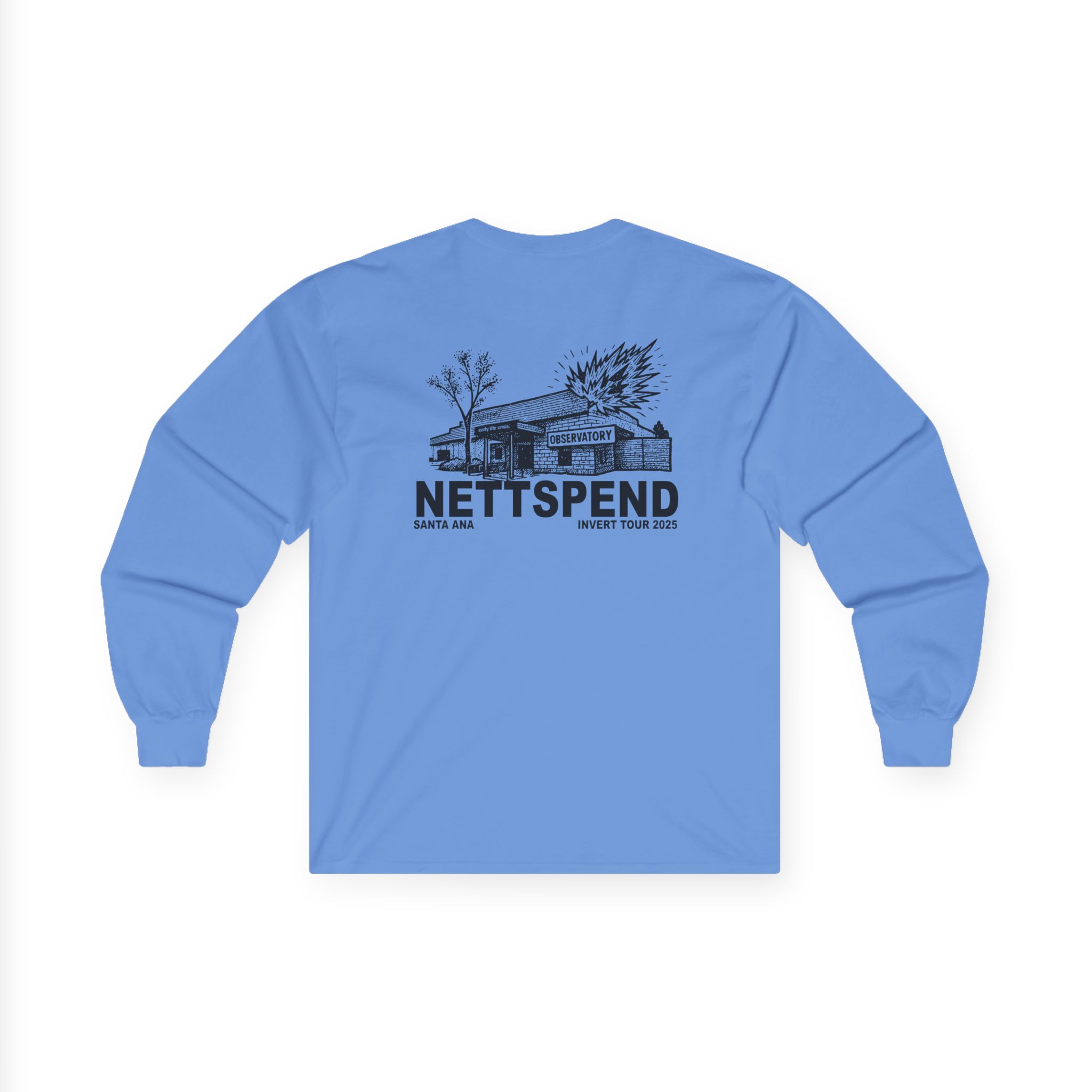 Nettspend Santa Ana Unisex Ultra Cotton Long Sleeve Tee
