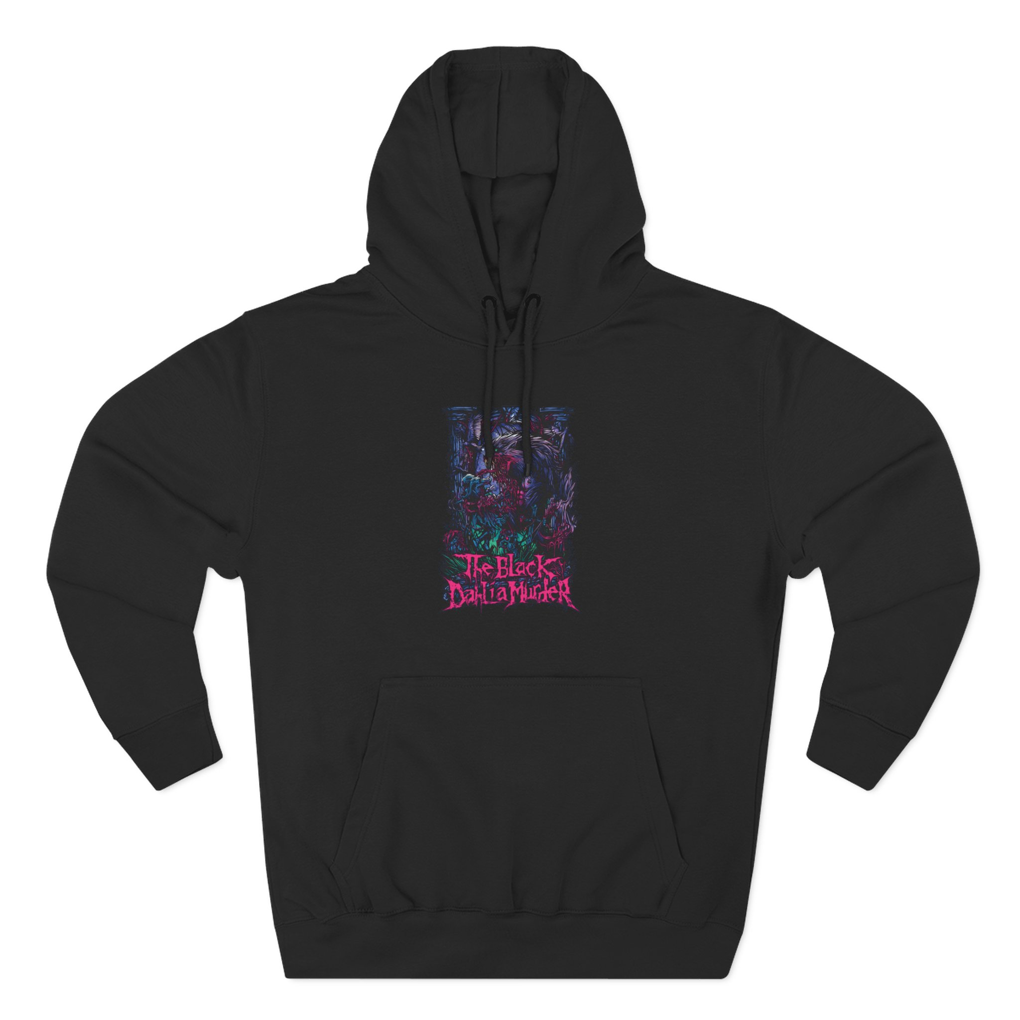 The Black Dahlia Murder Wolfman Three-Panel Fleece Hoodie