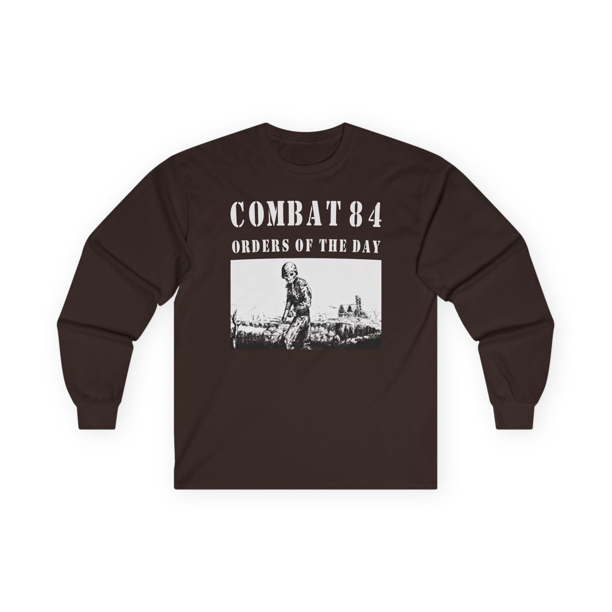 Combat 84 Maodisen Orders of the Day Unisex Ultra Cotton Long Sleeve Tee