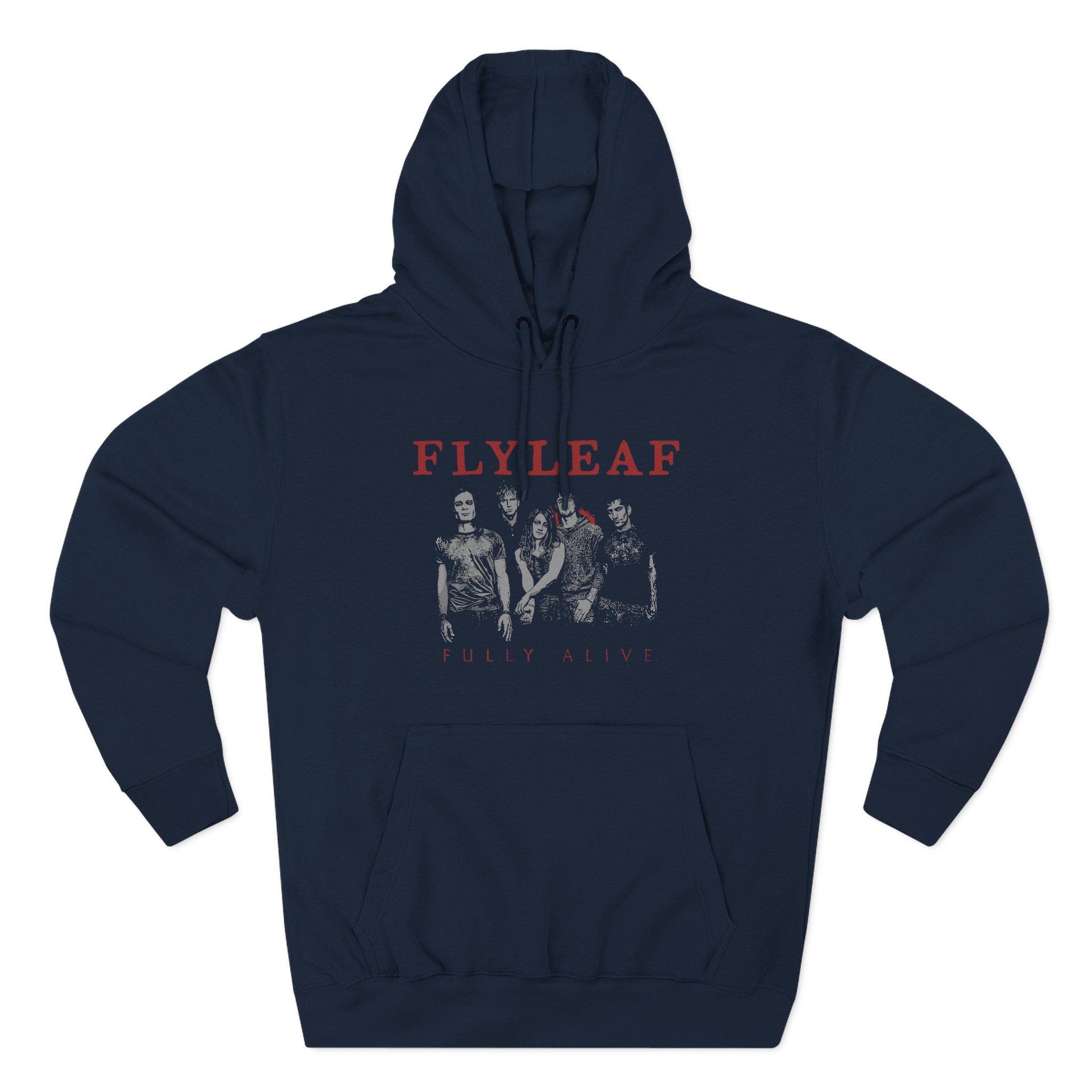 Flyleaf Fully Alive Three-Panel Fleece Hoodie