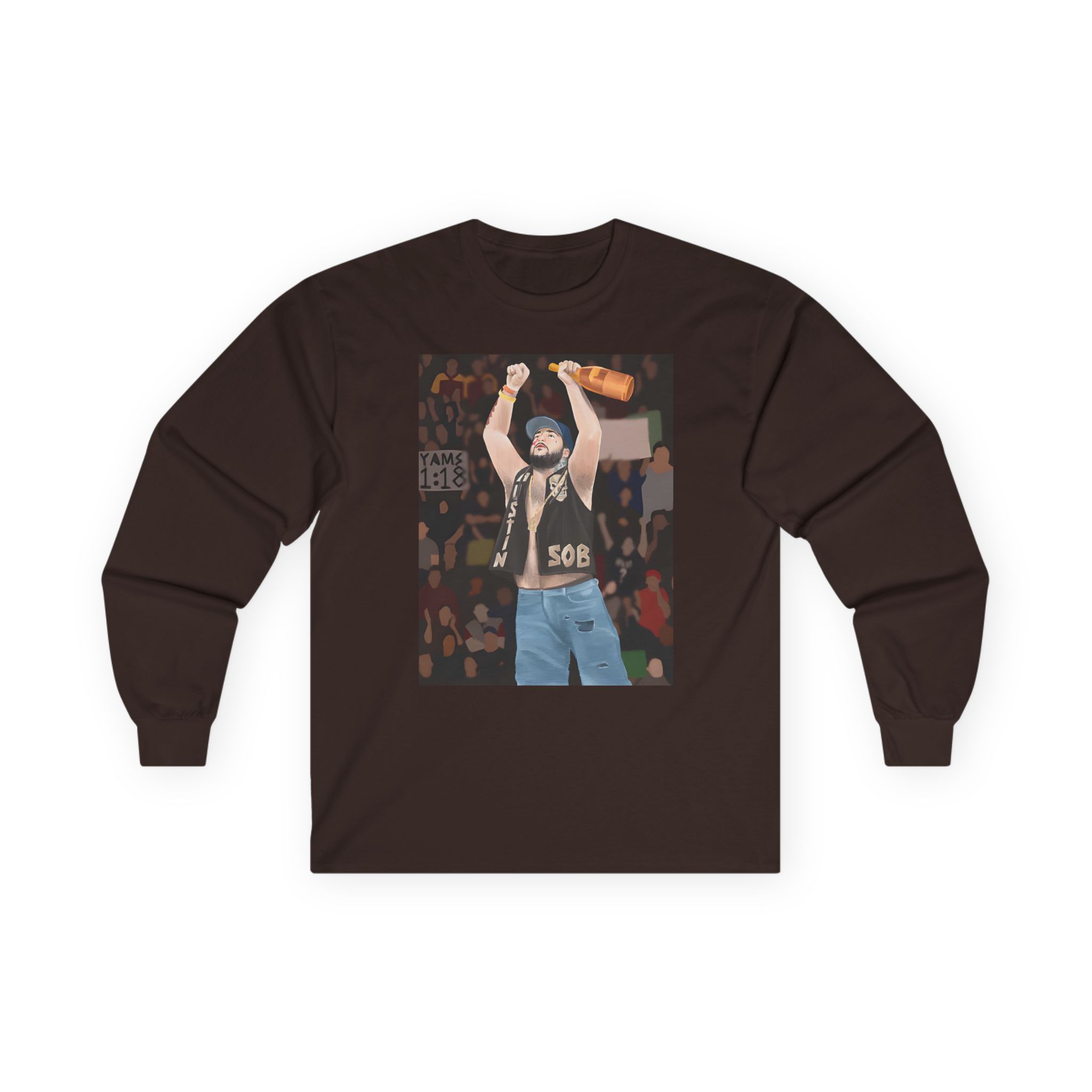 Asap Mob Vlone X Asap Yams Unisex Ultra Cotton Long Sleeve Tee