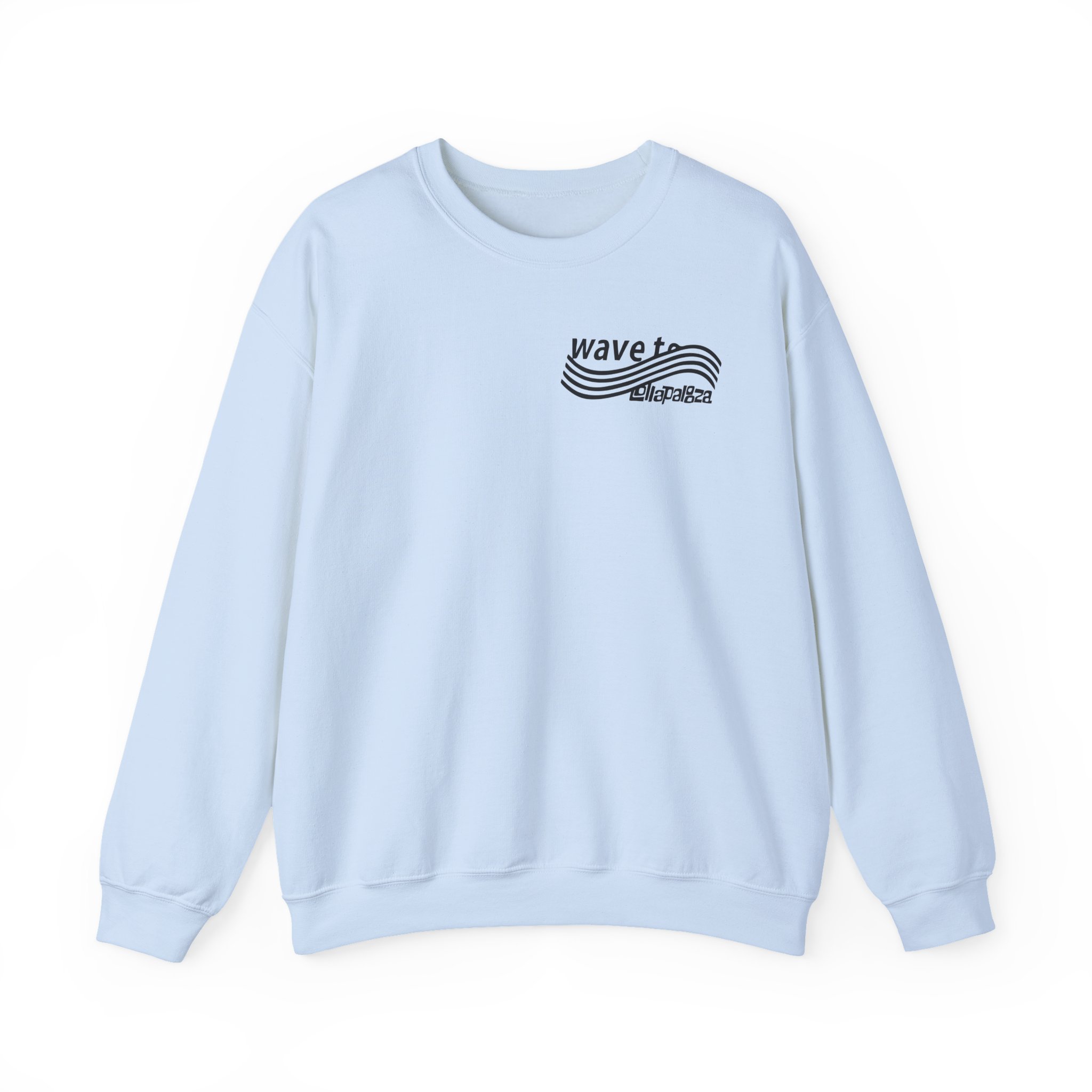 Wave to Earth Lollapolooza Unisex Heavy Blendâ„¢ Crewneck Sweatshirt
