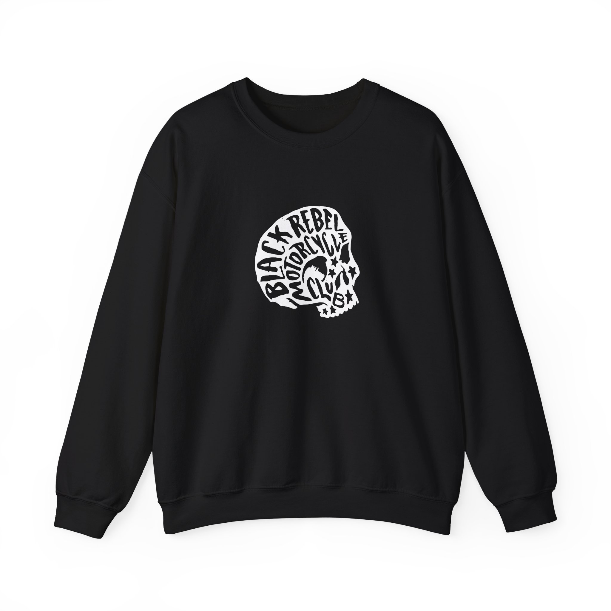 B.R.M.C. SKULL SCRIPT Unisex Heavy Blendâ„¢ Crewneck Sweatshirt