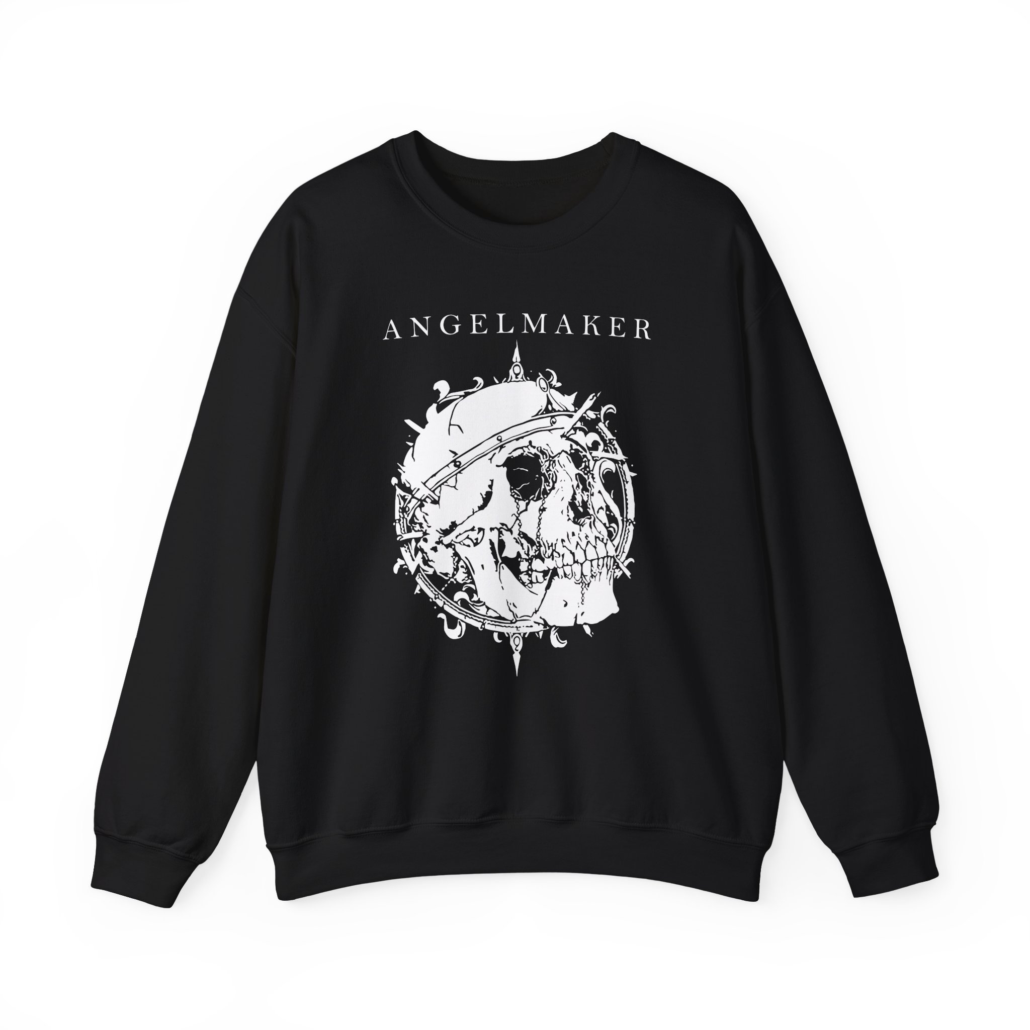 Angelmaker Crown Unisex Heavy Blendâ„¢ Crewneck Sweatshirt