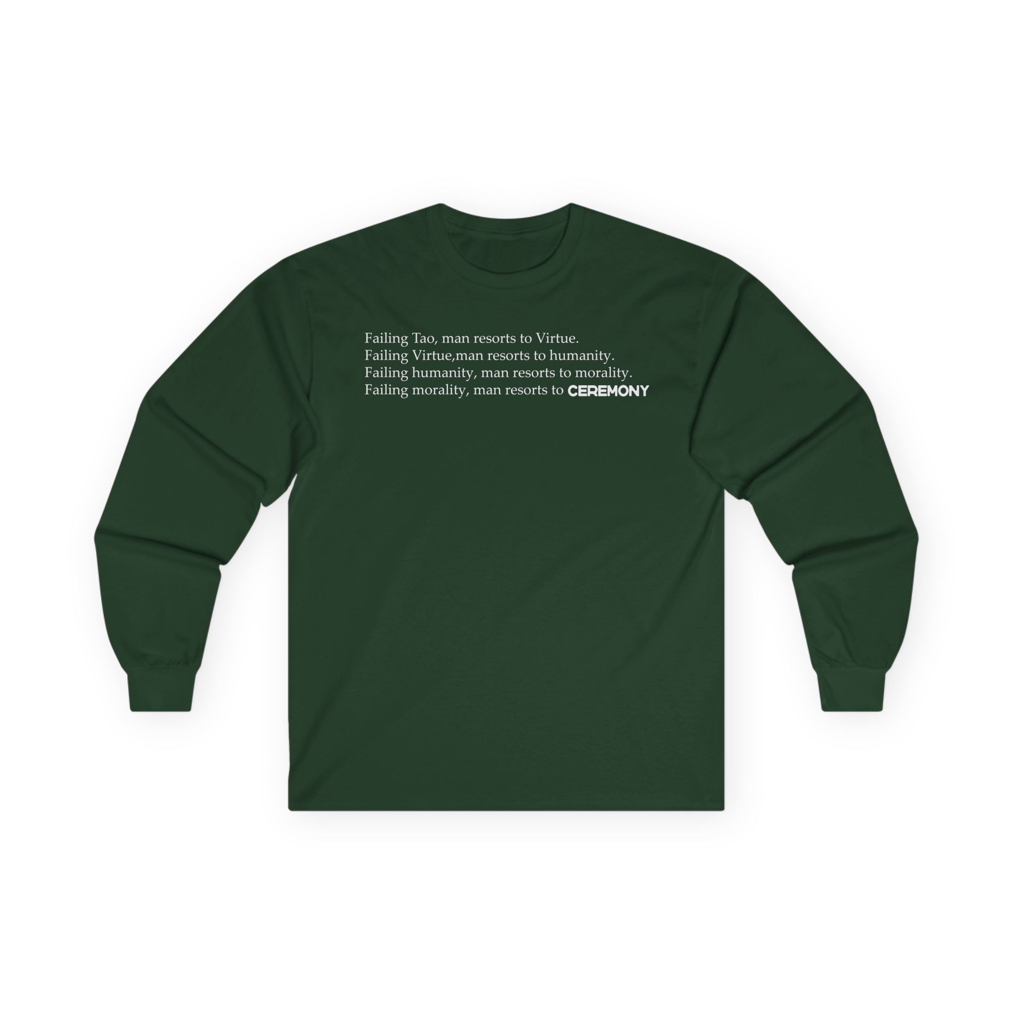 Ceremony Real Bay Unisex Ultra Cotton Long Sleeve Tee