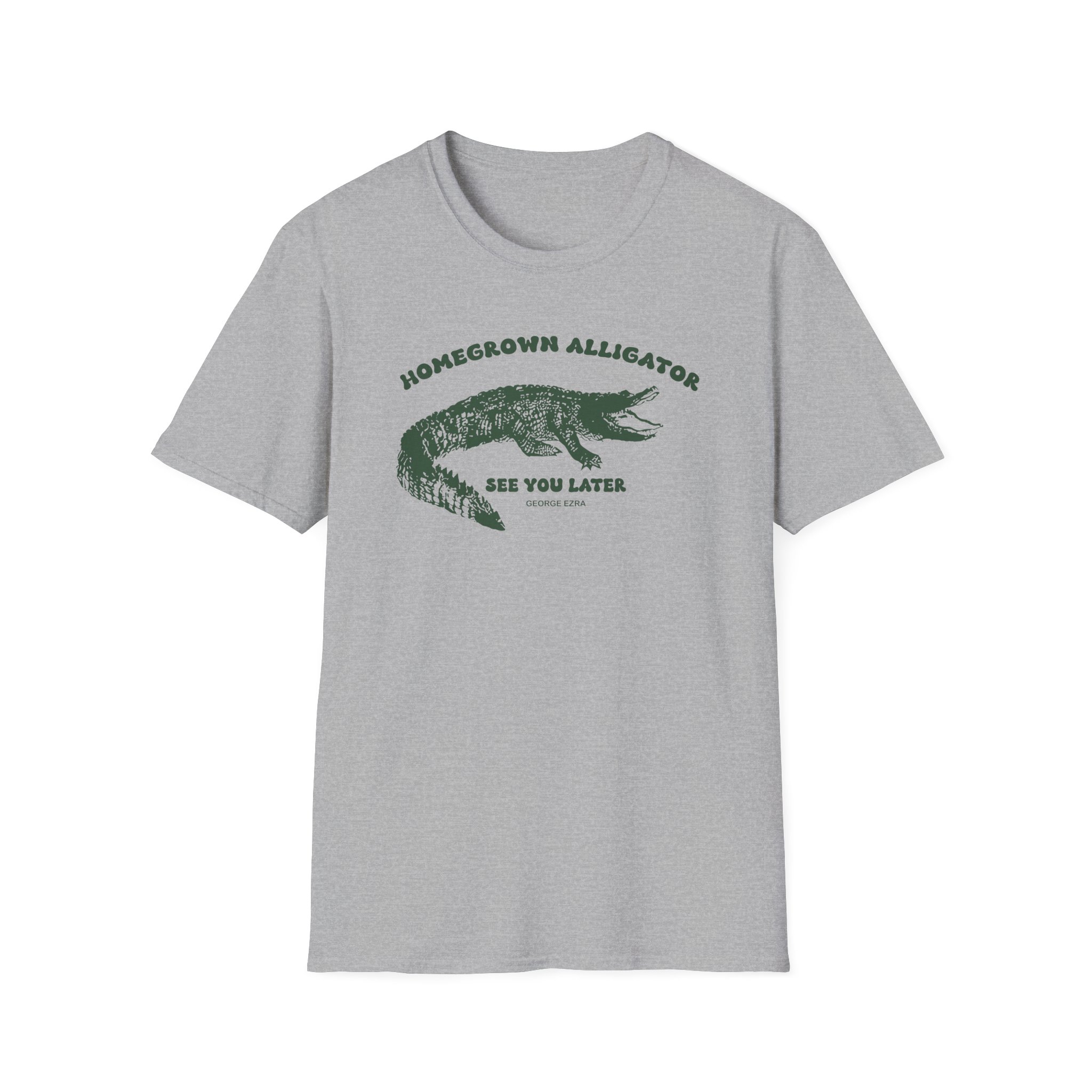 George Ezra Home Grown Alligator Unisex Softstyle T-Shirt